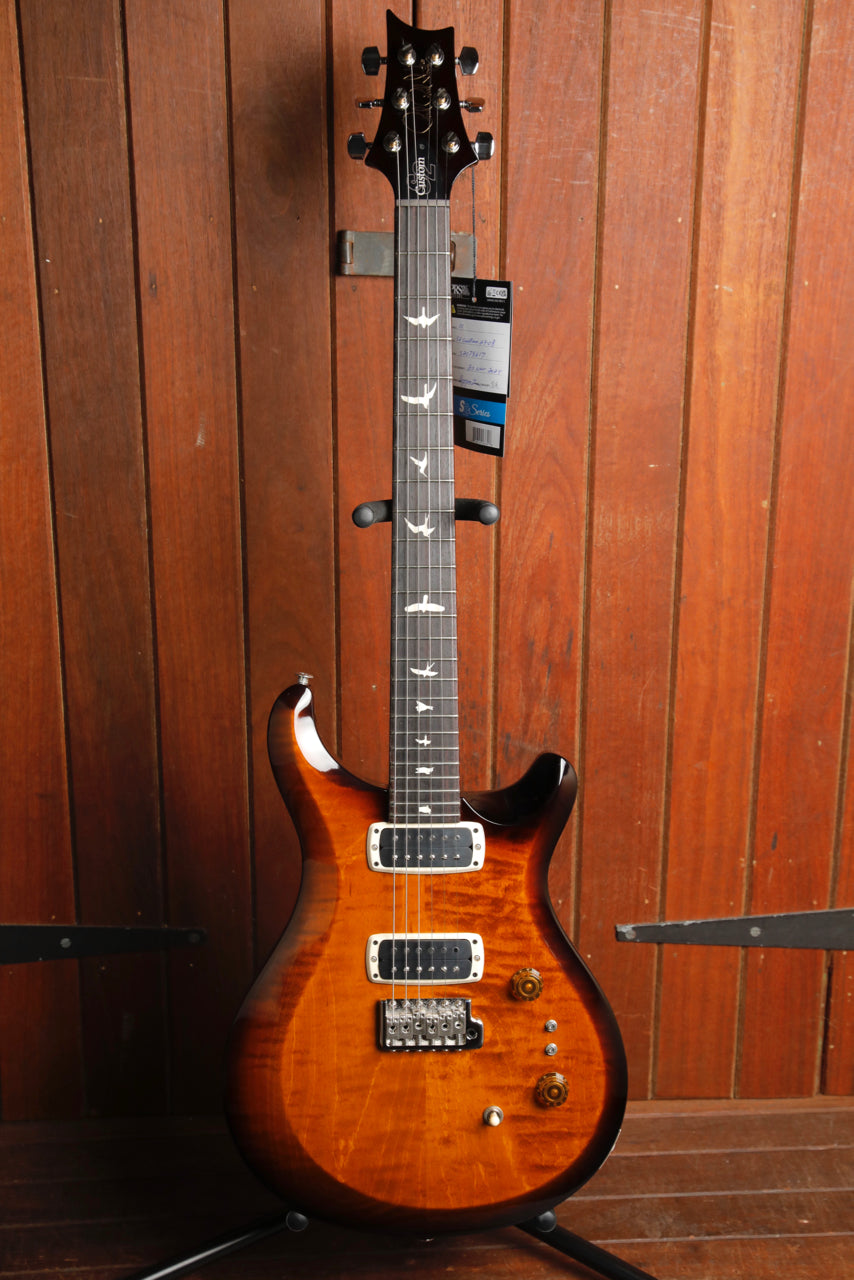 PRS S2 Custom 24-08 Black Amber Electric Guitar