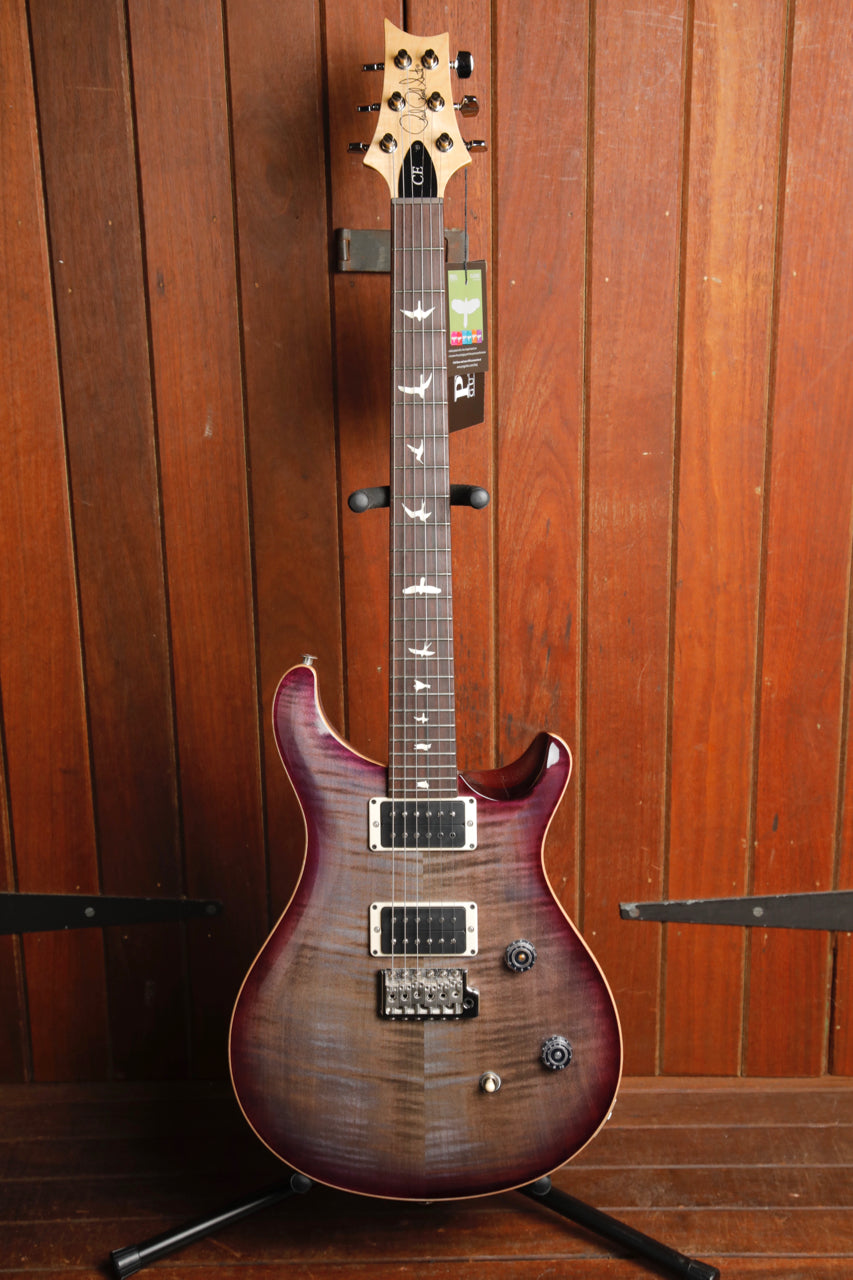 PRS CE24 Faded Grey Black Purple Burst Electric Guitar