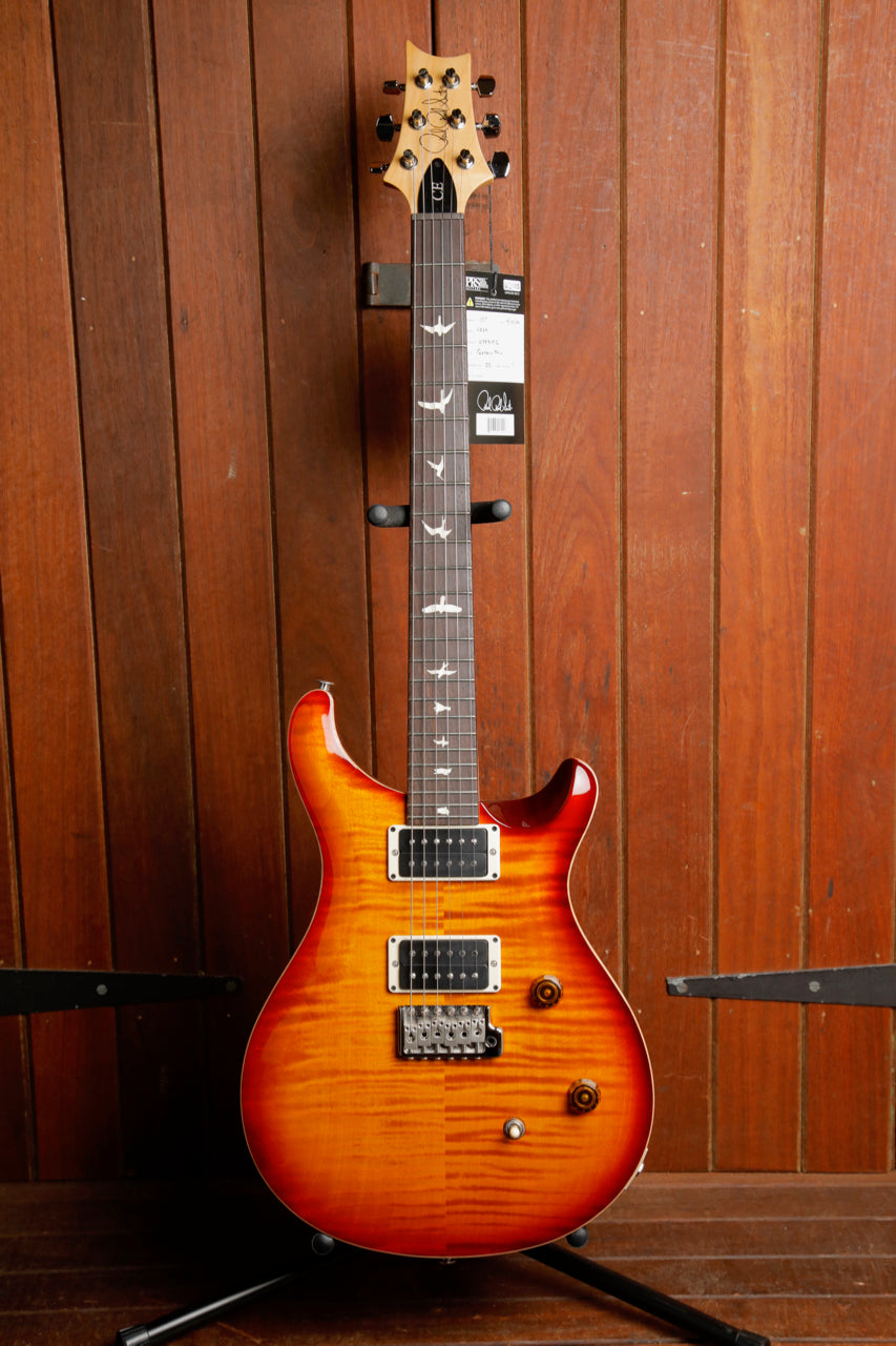 PRS CE24 Dark Cherry Sunburst Electric Guitar