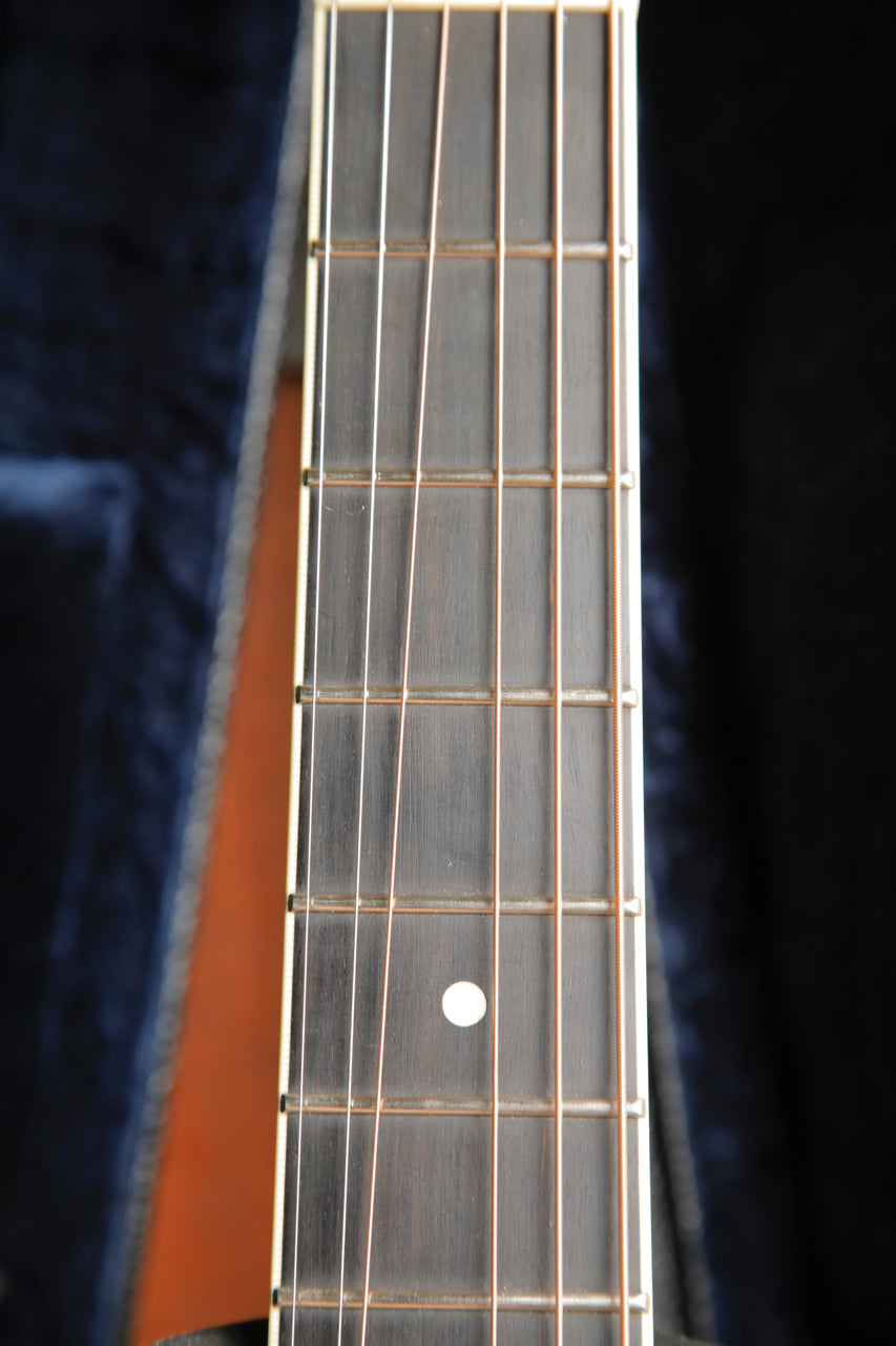 National Style O 12 Fret Single Cone Roundneck Left Handed Resonator Guitar 2008 Pre-Owned