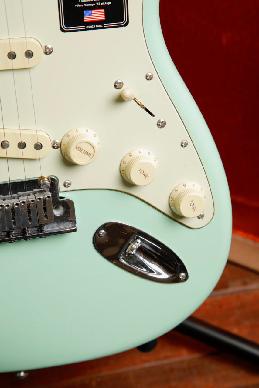 Fender American Ultra Luxe Vintage '60s Stratocaster Surf Green