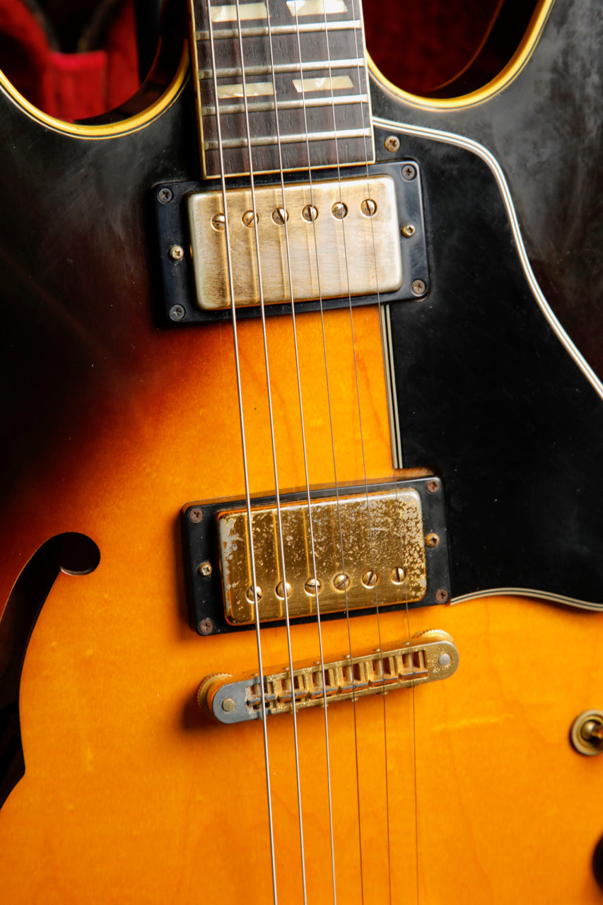 Gibson ES-345 Stereo 1979 Vintage Sunburst Semi-Hollow Electric Guitar Pre-Owned