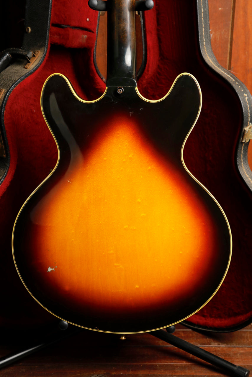 Gibson ES-345 Stereo 1979 Vintage Sunburst Semi-Hollow Electric Guitar Pre-Owned