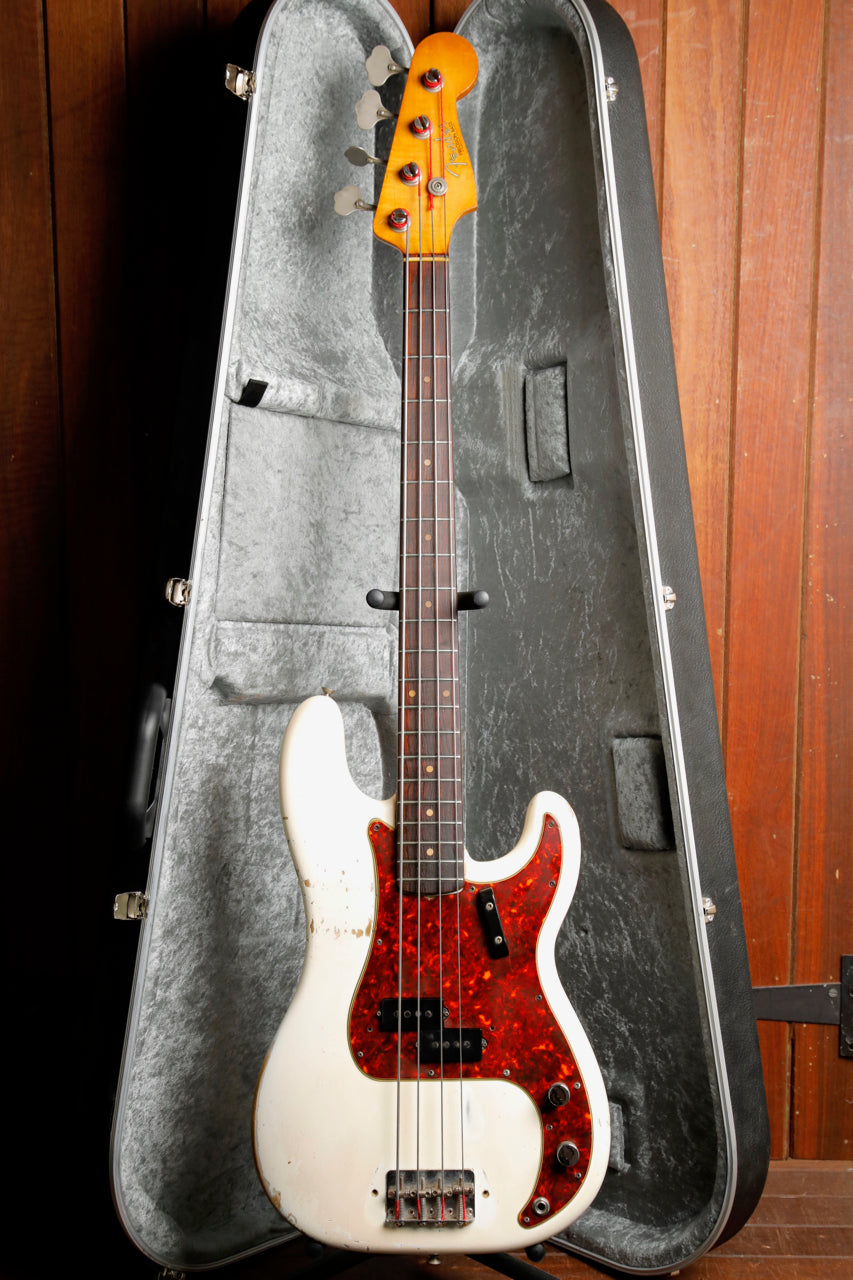 Fender 1963 Precision Bass Olympic White Vintage Pre-Owned