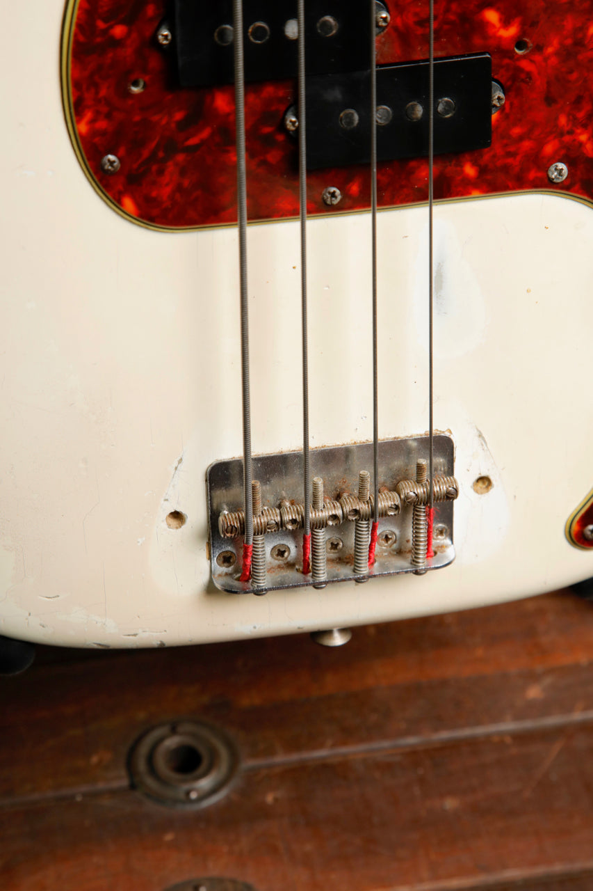 Fender 1963 Precision Bass Olympic White Vintage Pre-Owned