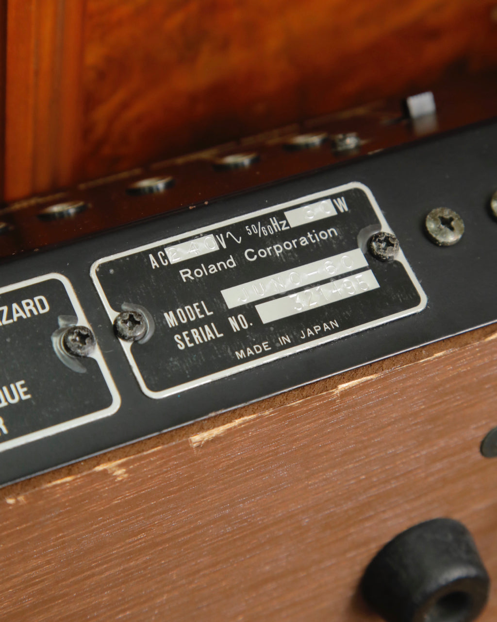 Roland Juno-60 61-Key Programmable Polyphonic Analogue Synthesizer 1983 Pre-Owned