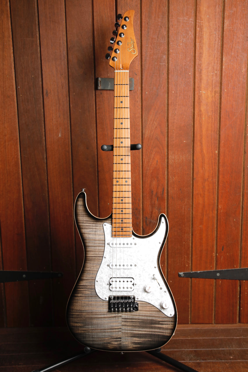 Suhr Standard Plus HSS Trans Charcoal Burst Electric Guitar