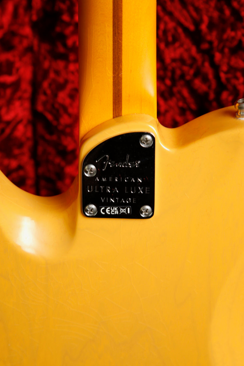 Fender American Ultra Luxe Vintage '50s Telecaster Butterscotch Blonde