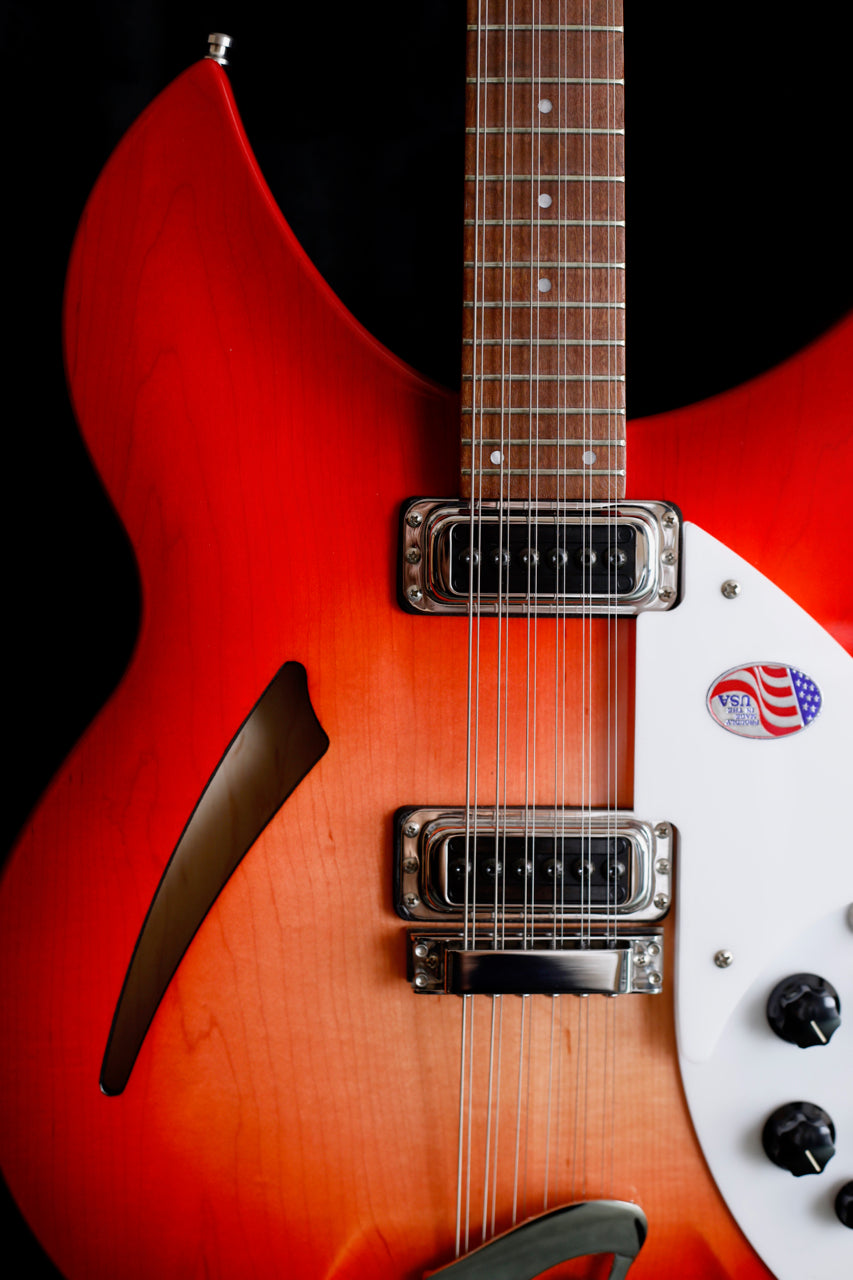 Rickenbacker 330/12 12-String Fireglo Semi-Hollow Electric Guitar