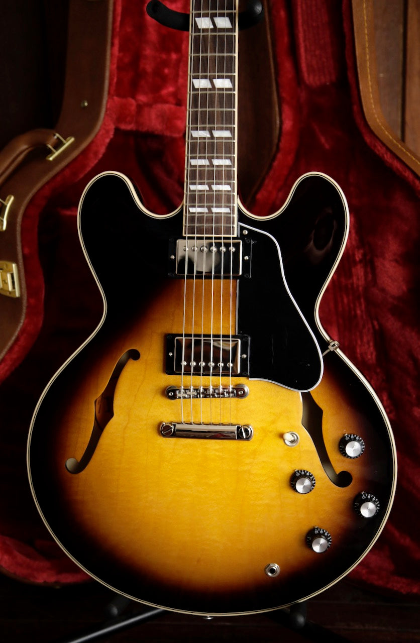 Gibson ES-345 Vintage Burst Semi-Hollow Electric Guitar