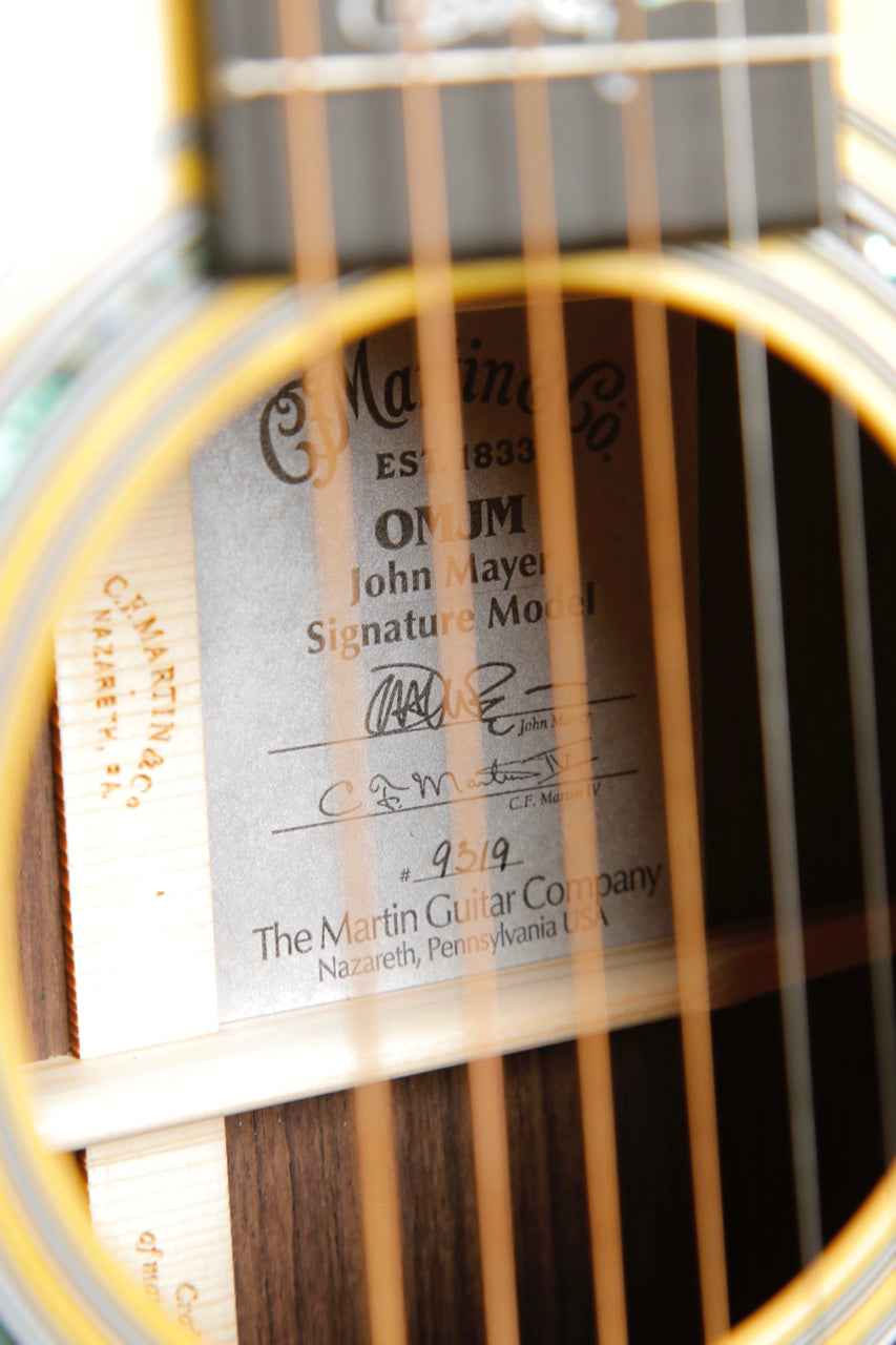 Martin OMJM John Mayer Signature Acoustic-Electric Guitar