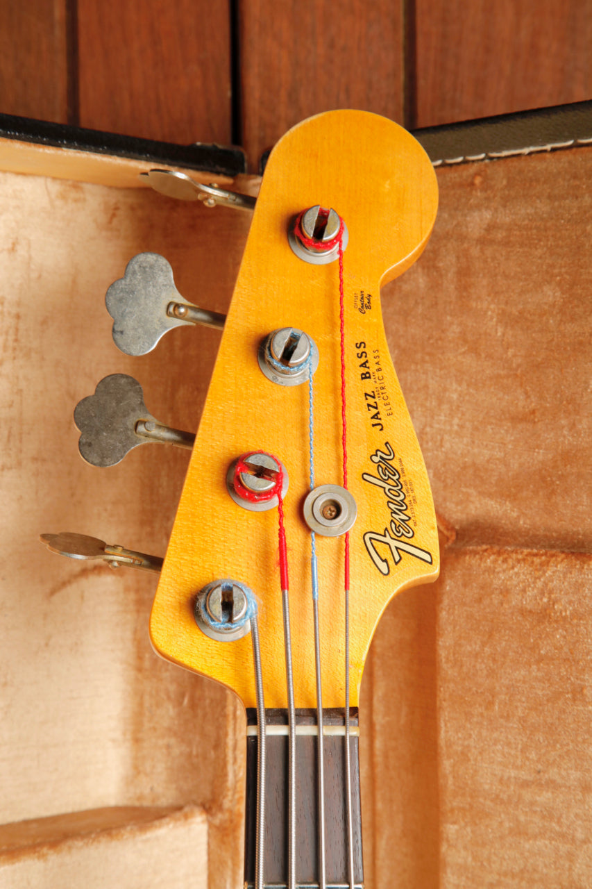 Fender Custom Shop LTD '64 Jazz Bass Journeyman Aged Fiesta Red Pre-Owned