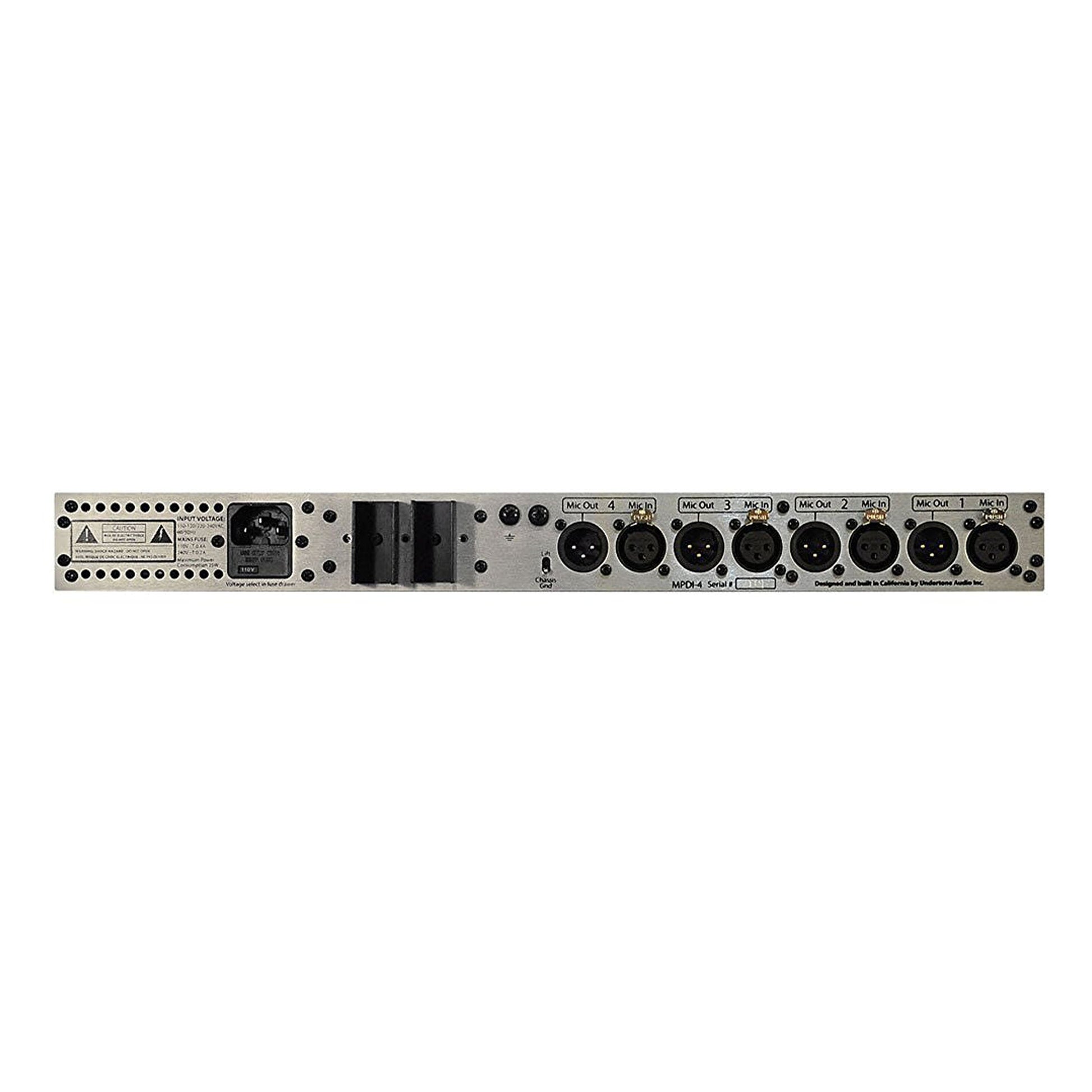 Undertone Audio MPDI-4 4-Channel Mic Pre