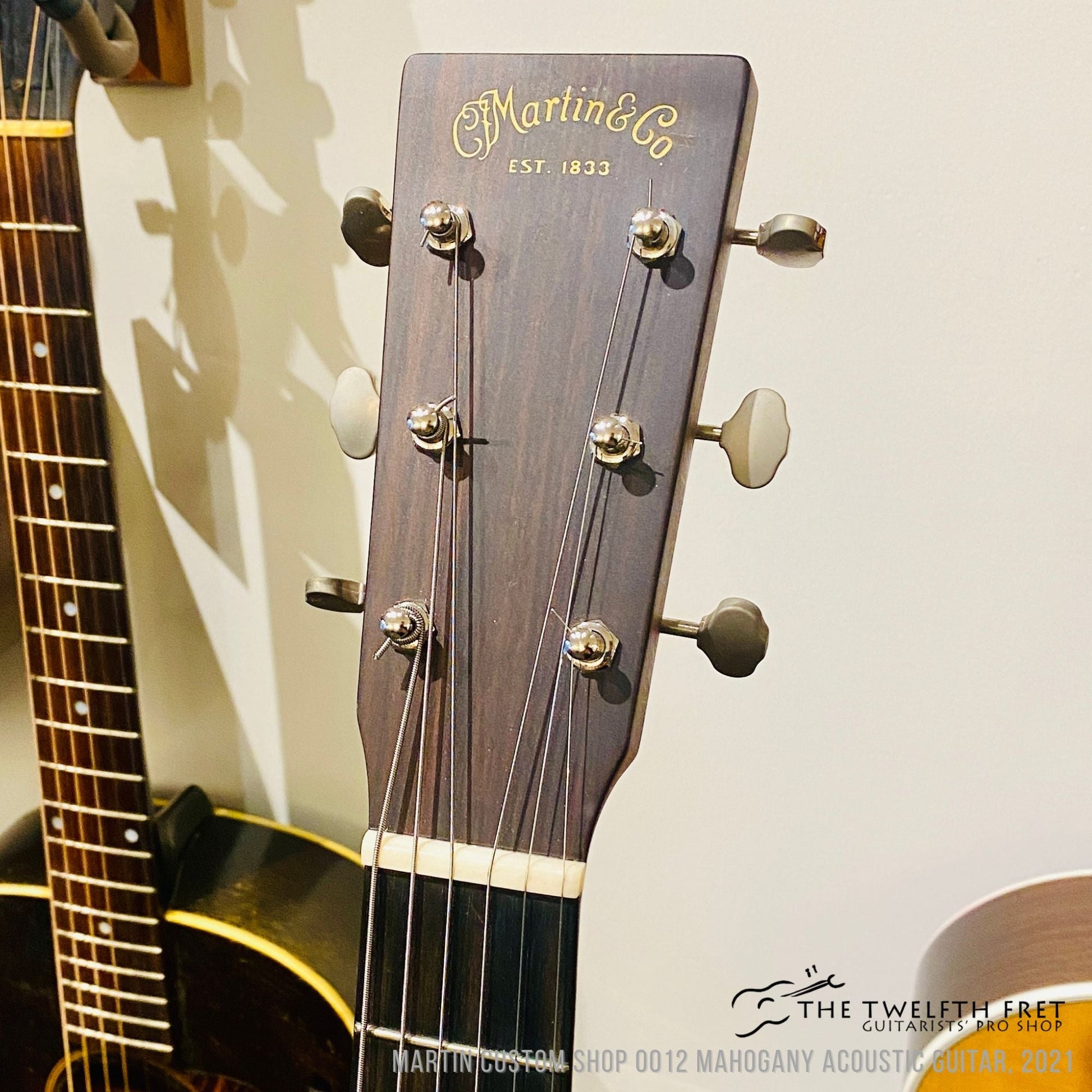 Martin Custom Shop 0012 Mahogany Acoustic Guitar, 2021 [USED]
