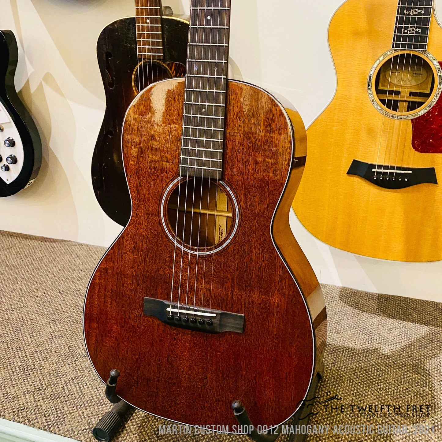 Martin Custom Shop 0012 Mahogany Acoustic Guitar, 2021 [USED]