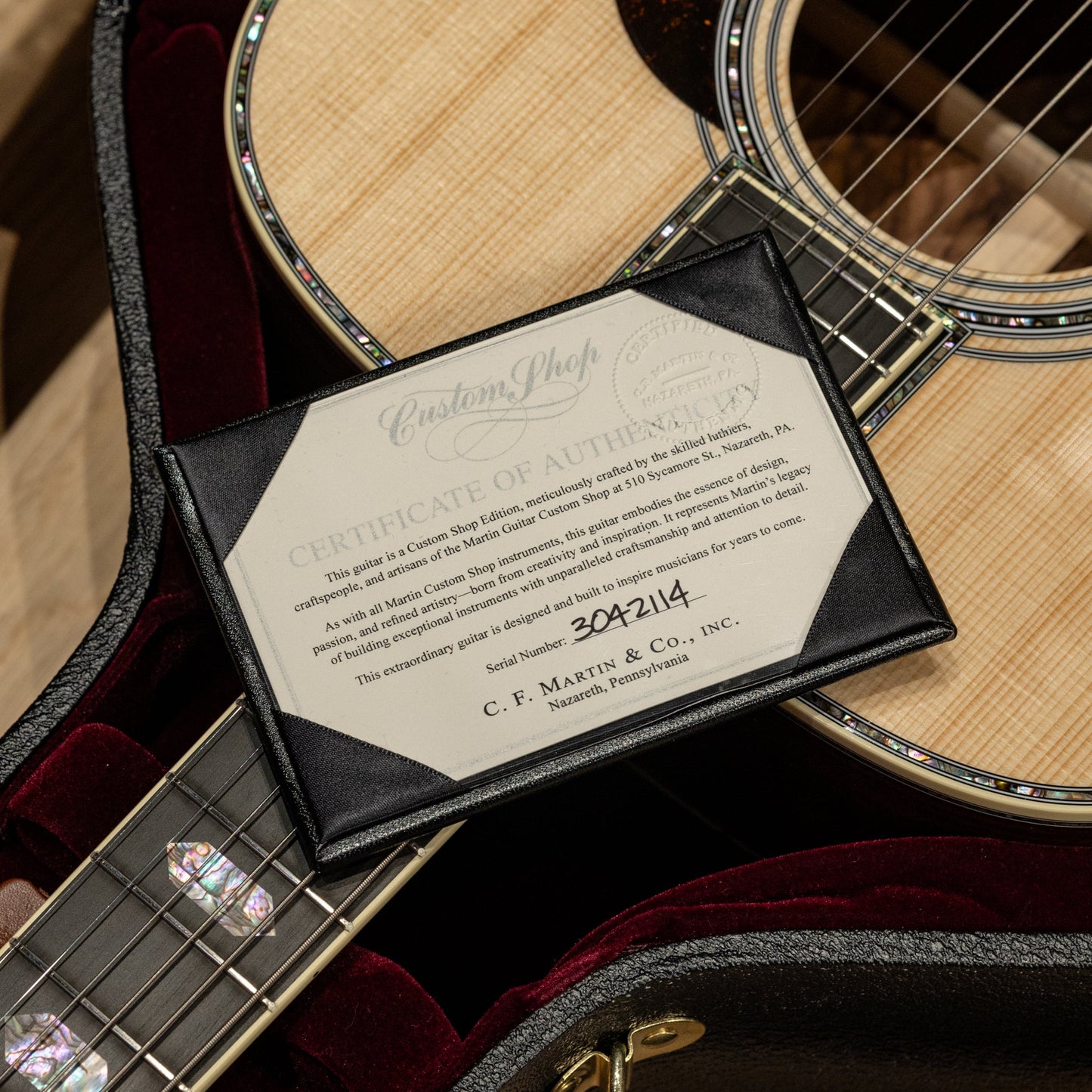 Martin Custom D-45 Style - Adirondack Spruce/Wild Grain East Indian Rosewood
