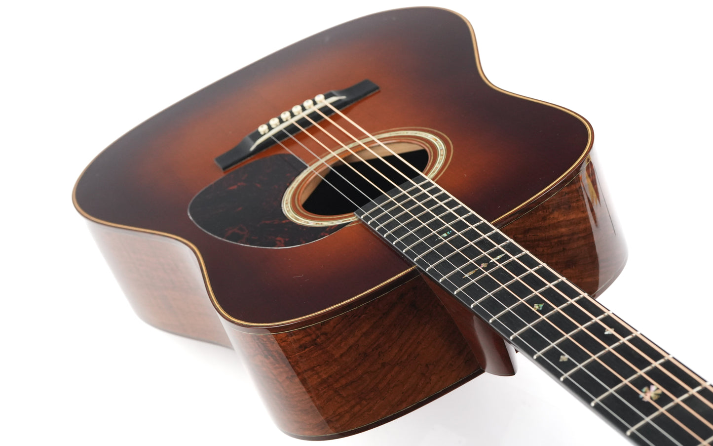 Martin Custom Shop D28 Bubinga Adirondack Spruce Ambertone 2014