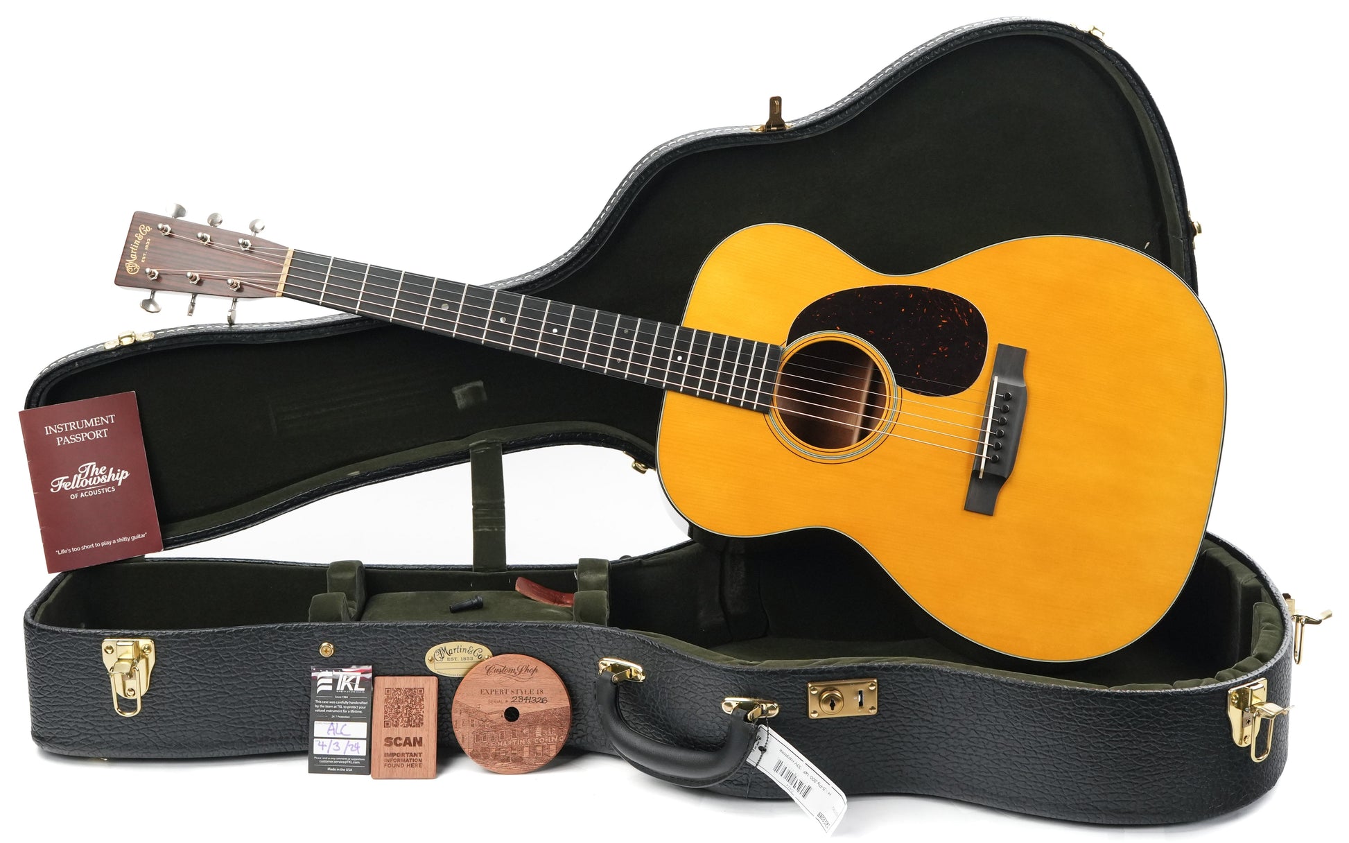 Martin Custom Shop Expert 00018 Authentic 1937 Stage 1 Aging #2841326 2024