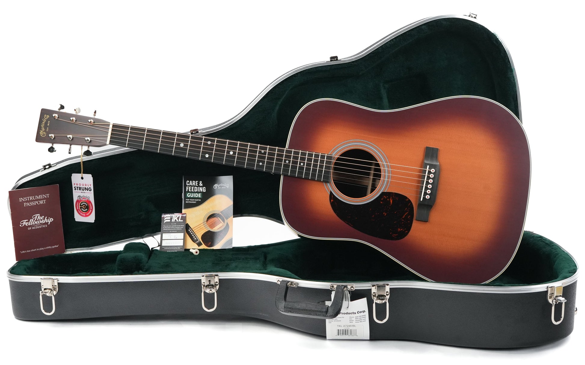 Martin D28 Amberburst Lefty 2023