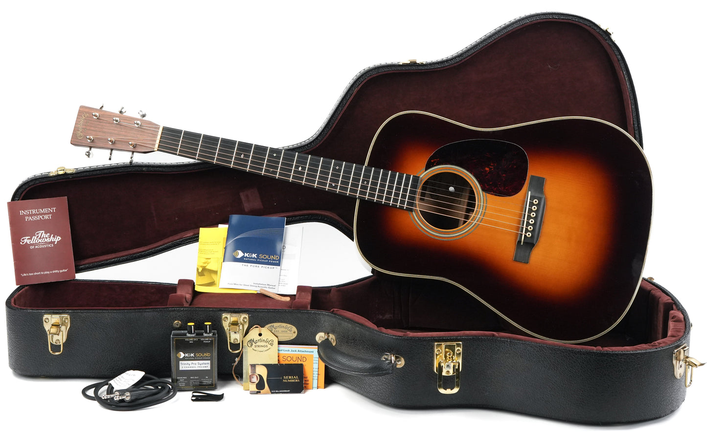 Martin D28 Marquis Sunburst 2015