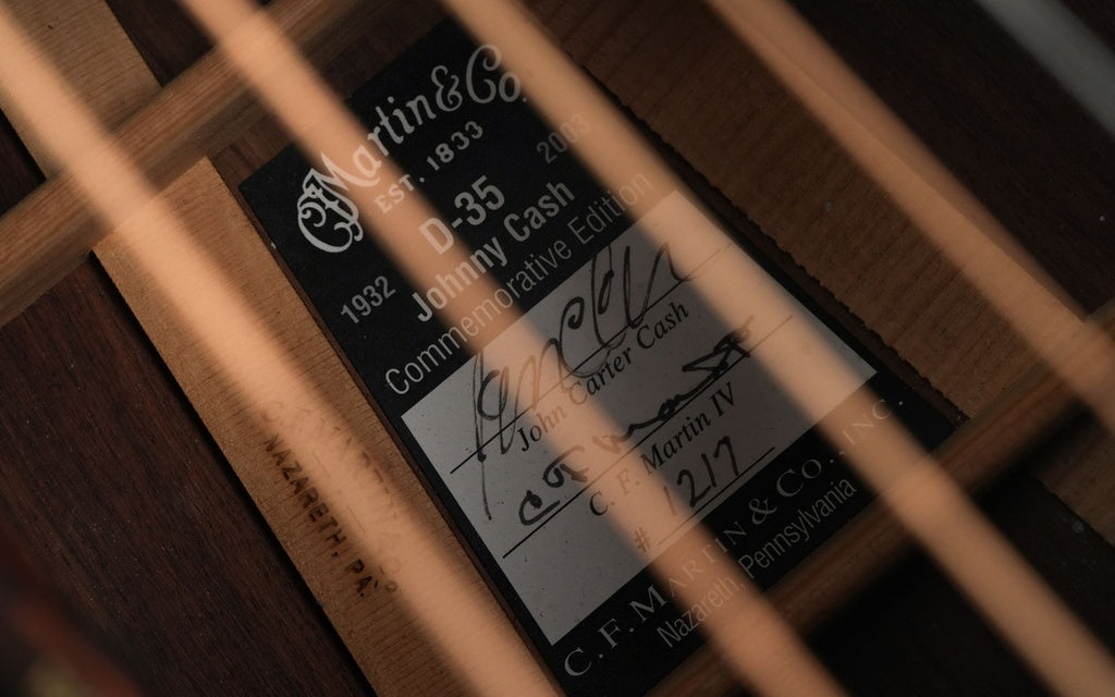 Martin D35 Johnny Cash Commemorative Edition 2021