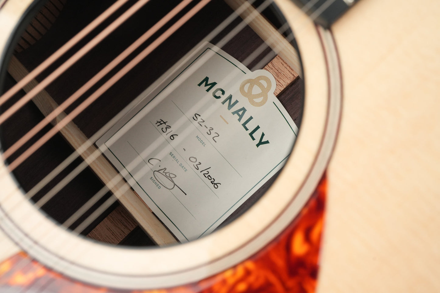 McNally SZ32 Guitar Bouzouki