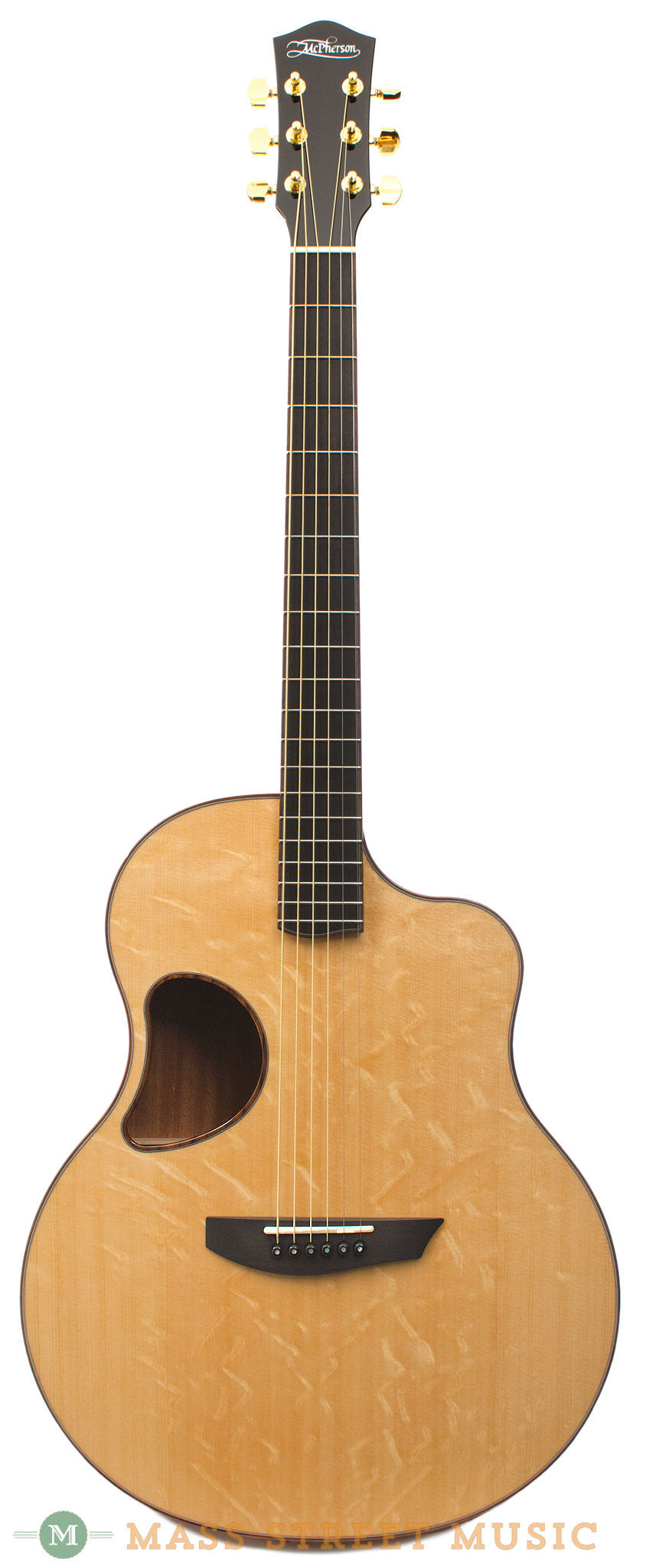 McPherson Acoustic Guitars - MG 4.0 XP Bear Claw Spruce/African Mahogany