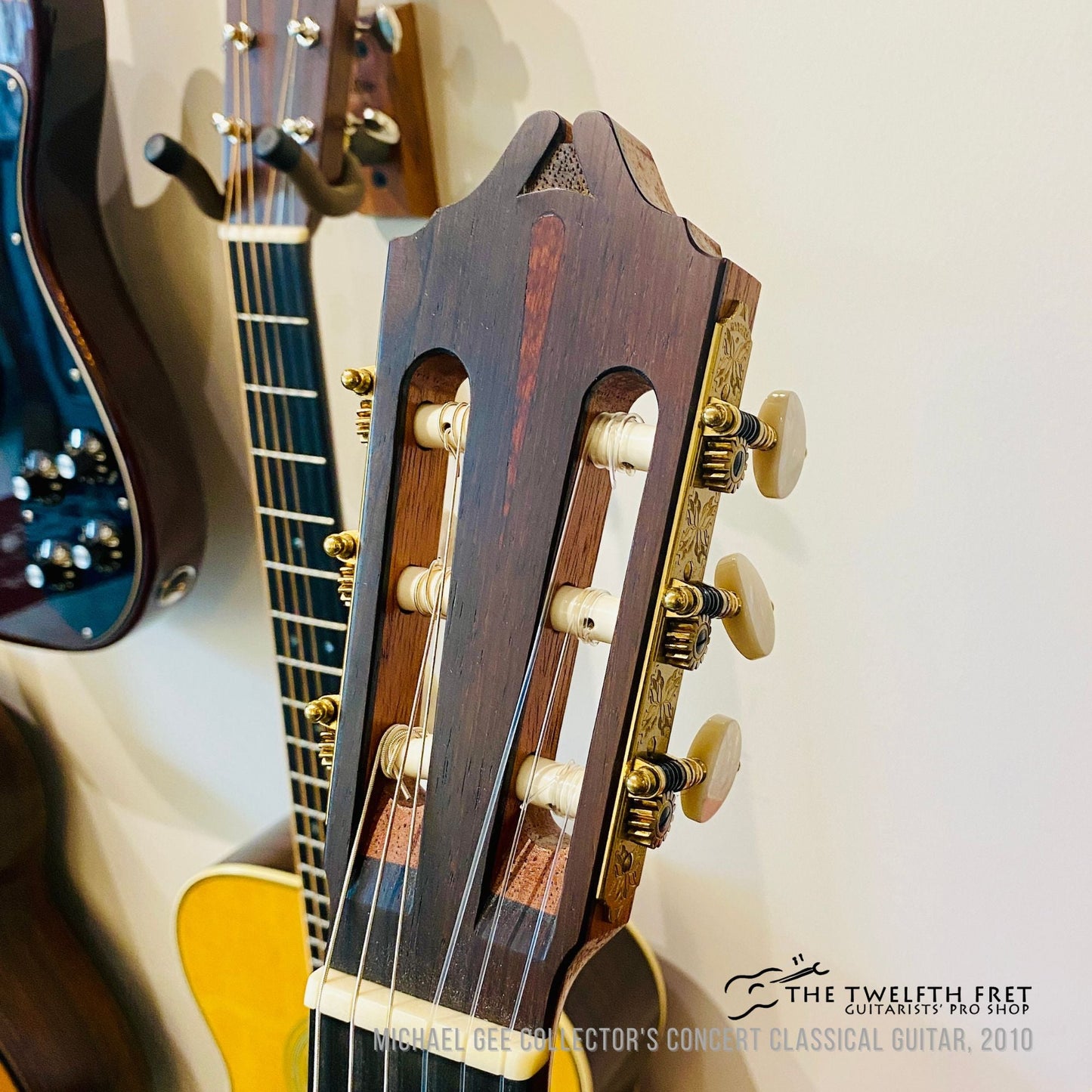 Michael Gee Collector's Concert Classical Guitar, 2010 [USED]