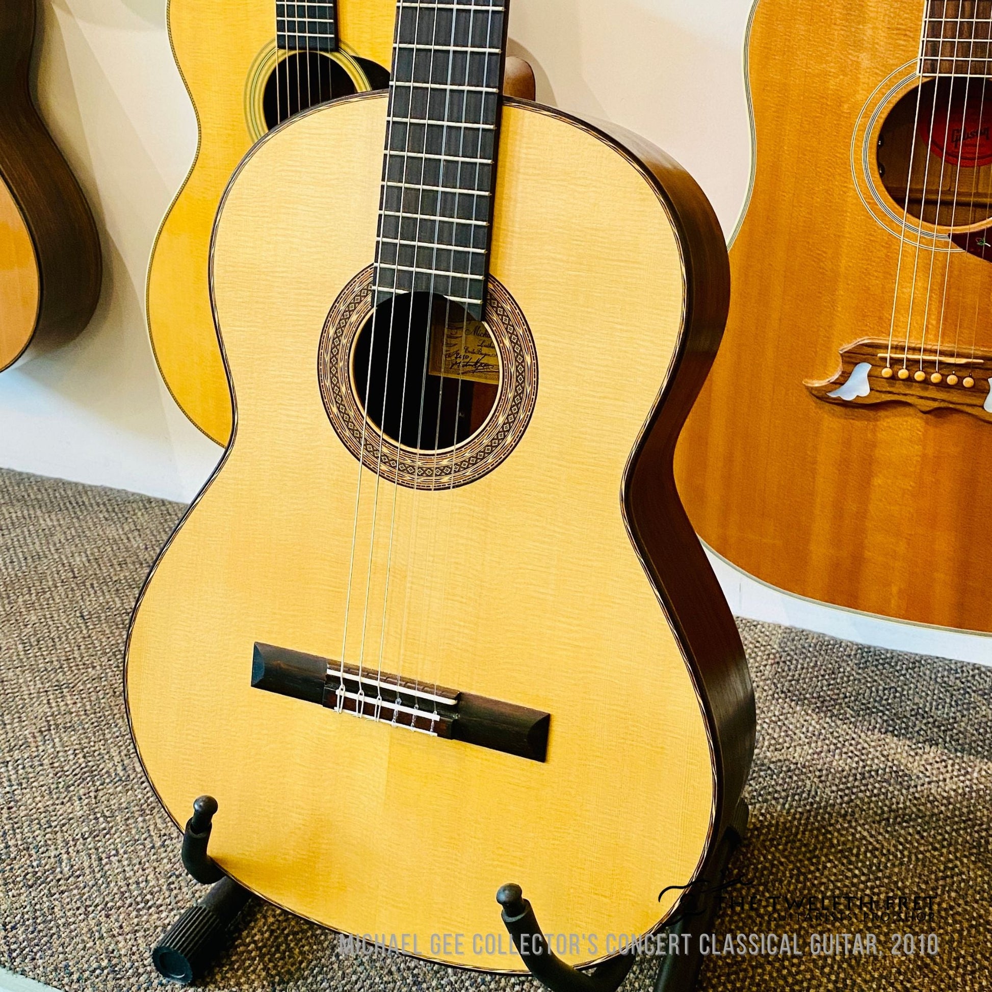 Michael Gee Collector's Concert Classical Guitar, 2010 [USED]