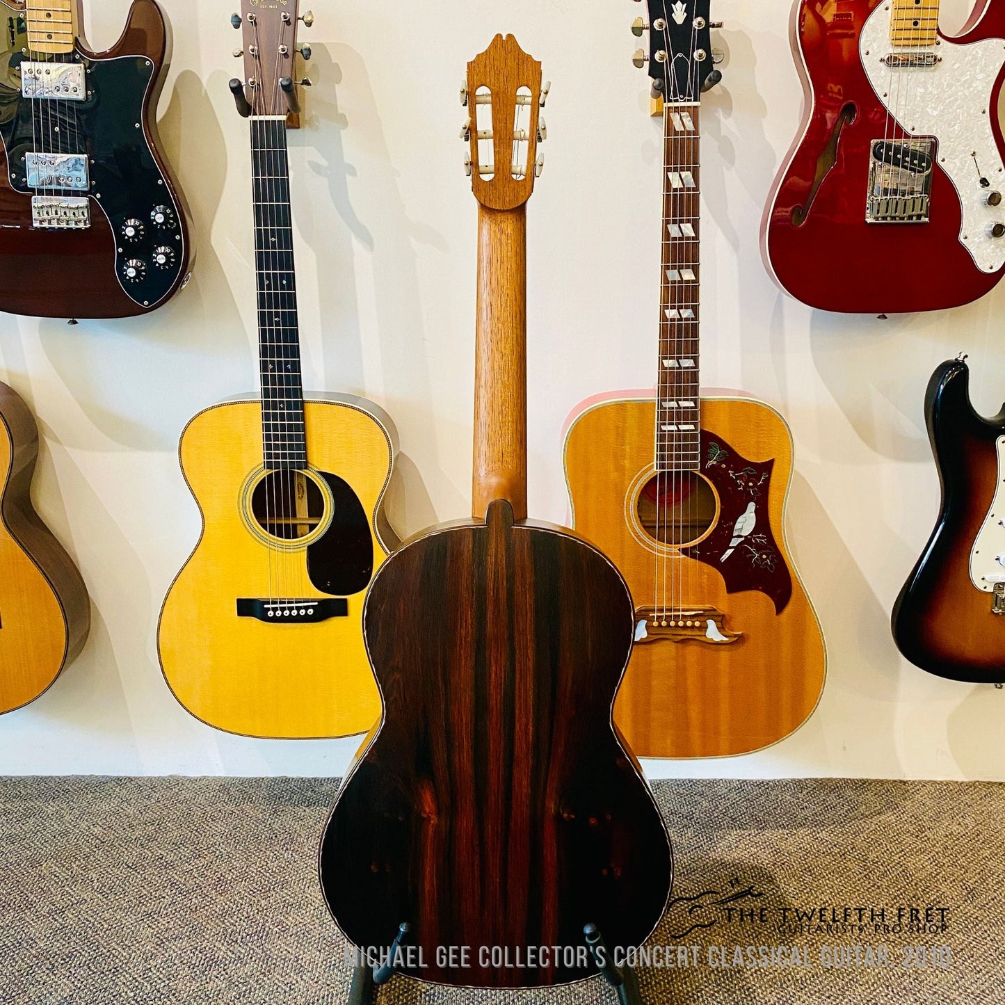 Michael Gee Collector's Concert Classical Guitar, 2010 [USED]