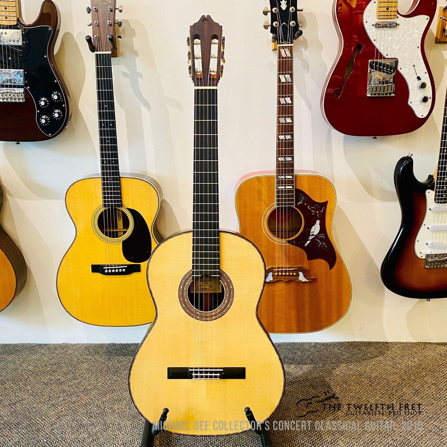 Michael Gee Collector's Concert Classical Guitar, 2010 [USED]