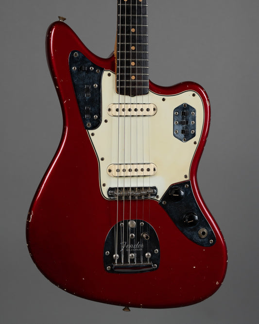 1964 Fender Jaguar (USA, Candy Apple Red, OHSC)