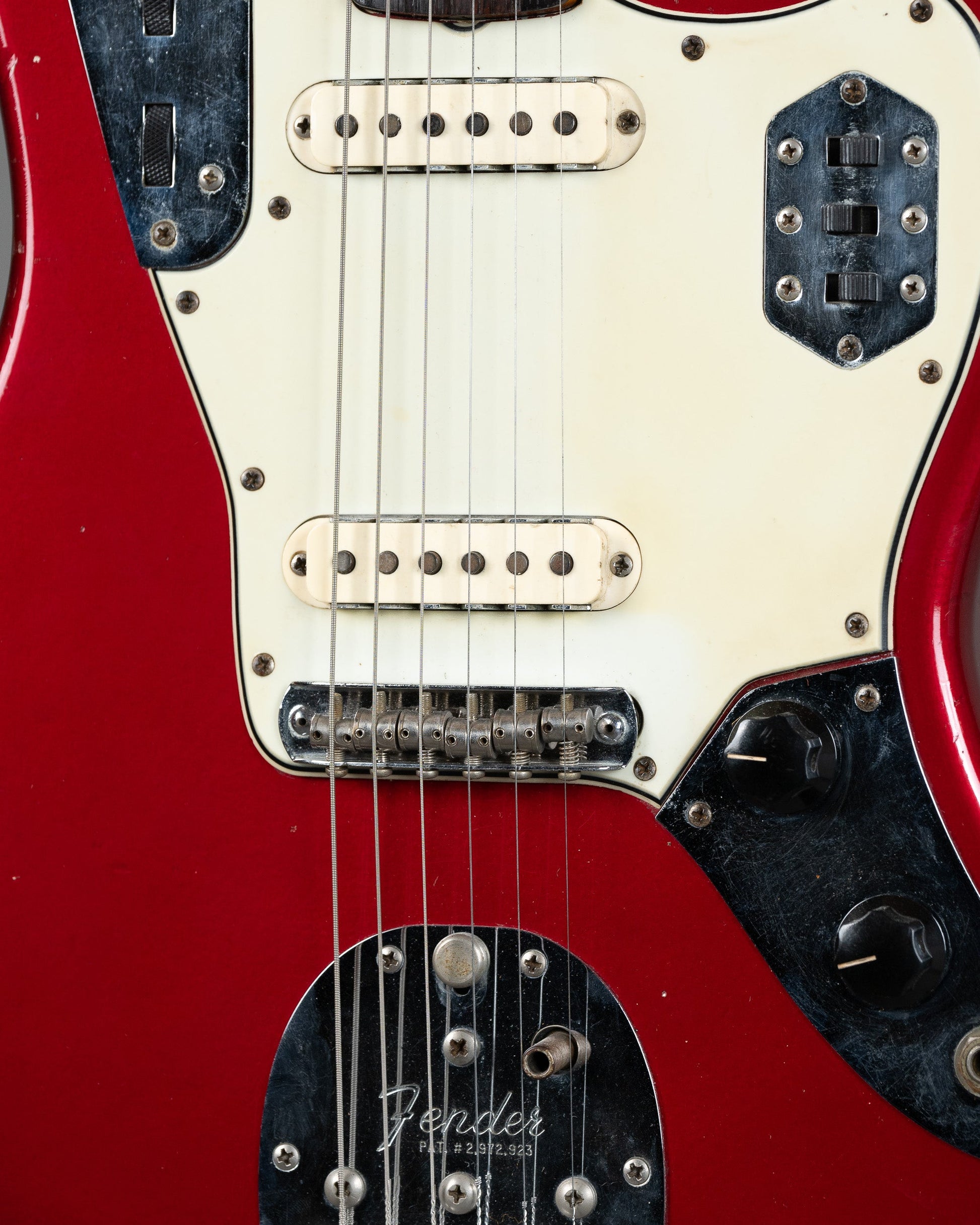 1964 Fender Jaguar (USA, Candy Apple Red, OHSC)