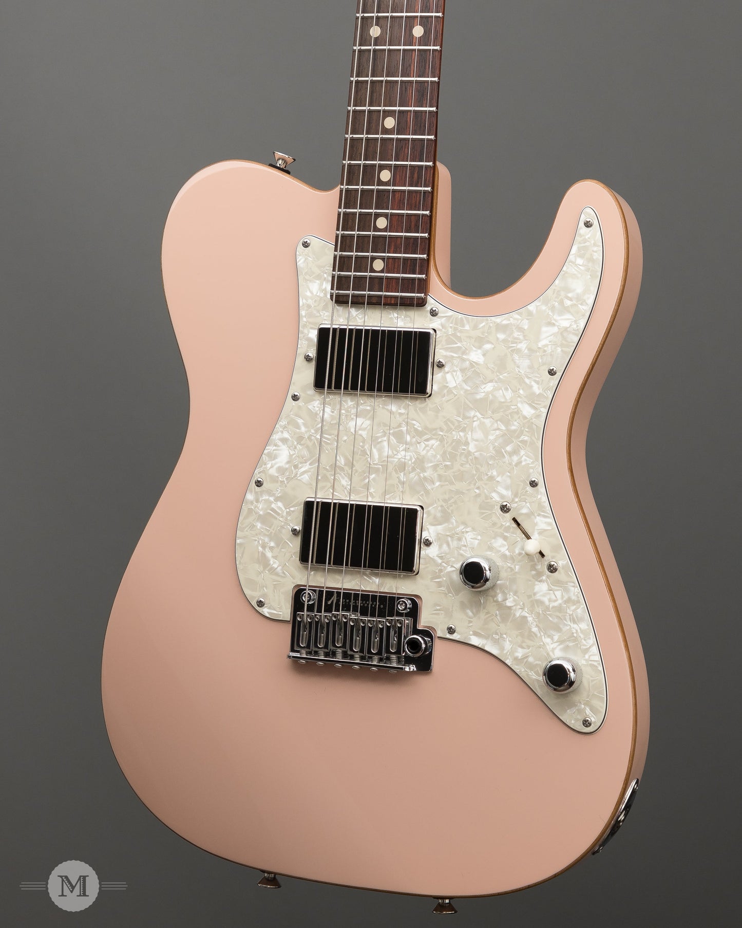 Tom Anderson Guitars - Mongrel - Hollow Shorty - Shell Pink