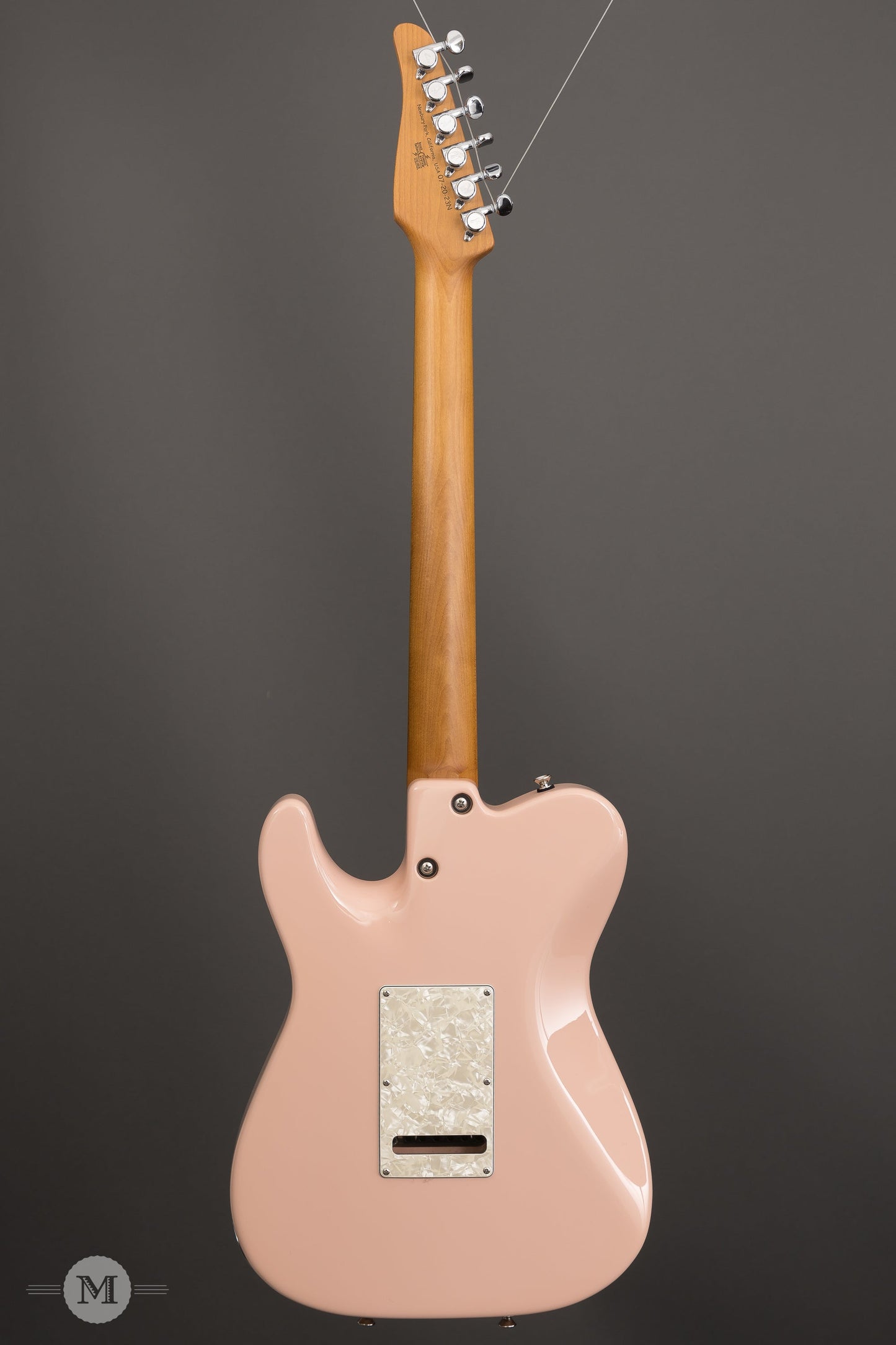Tom Anderson Guitars - Mongrel - Hollow Shorty - Shell Pink