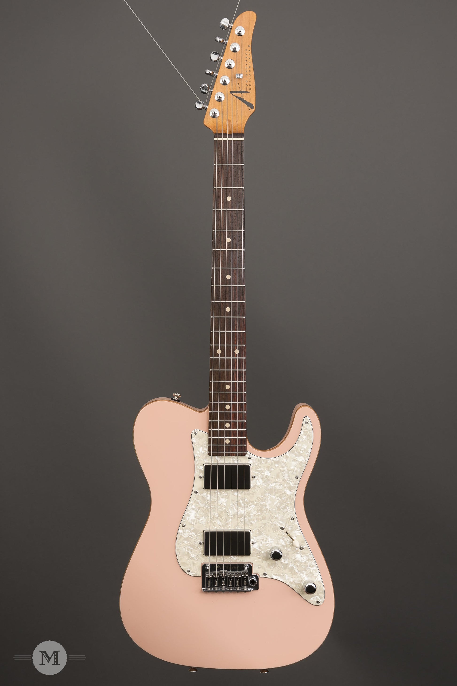 Tom Anderson Guitars - Mongrel - Hollow Shorty - Shell Pink