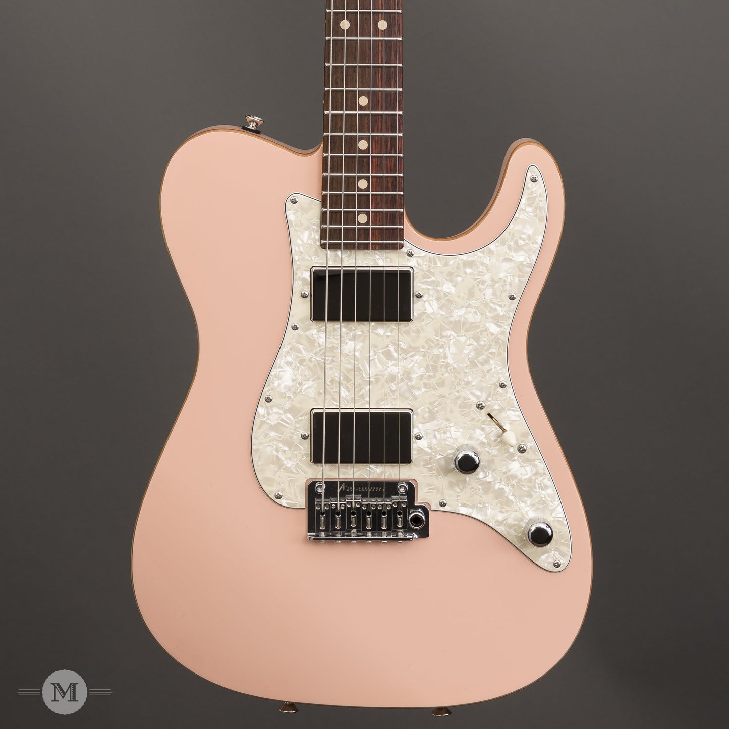 Tom Anderson Guitars - Mongrel - Hollow Shorty - Shell Pink