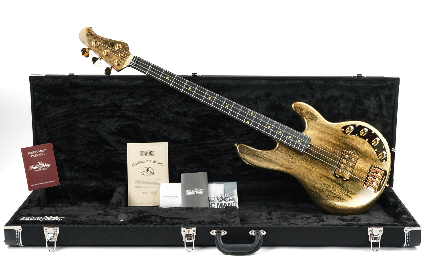 Music Man 50th Anniversary StingRay Molten Gold
