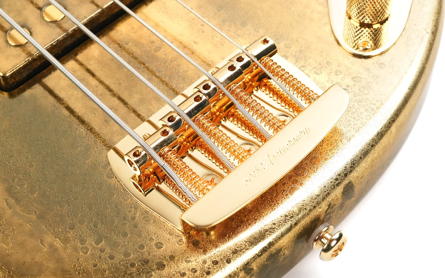 Music Man 50th Anniversary StingRay Molten Gold