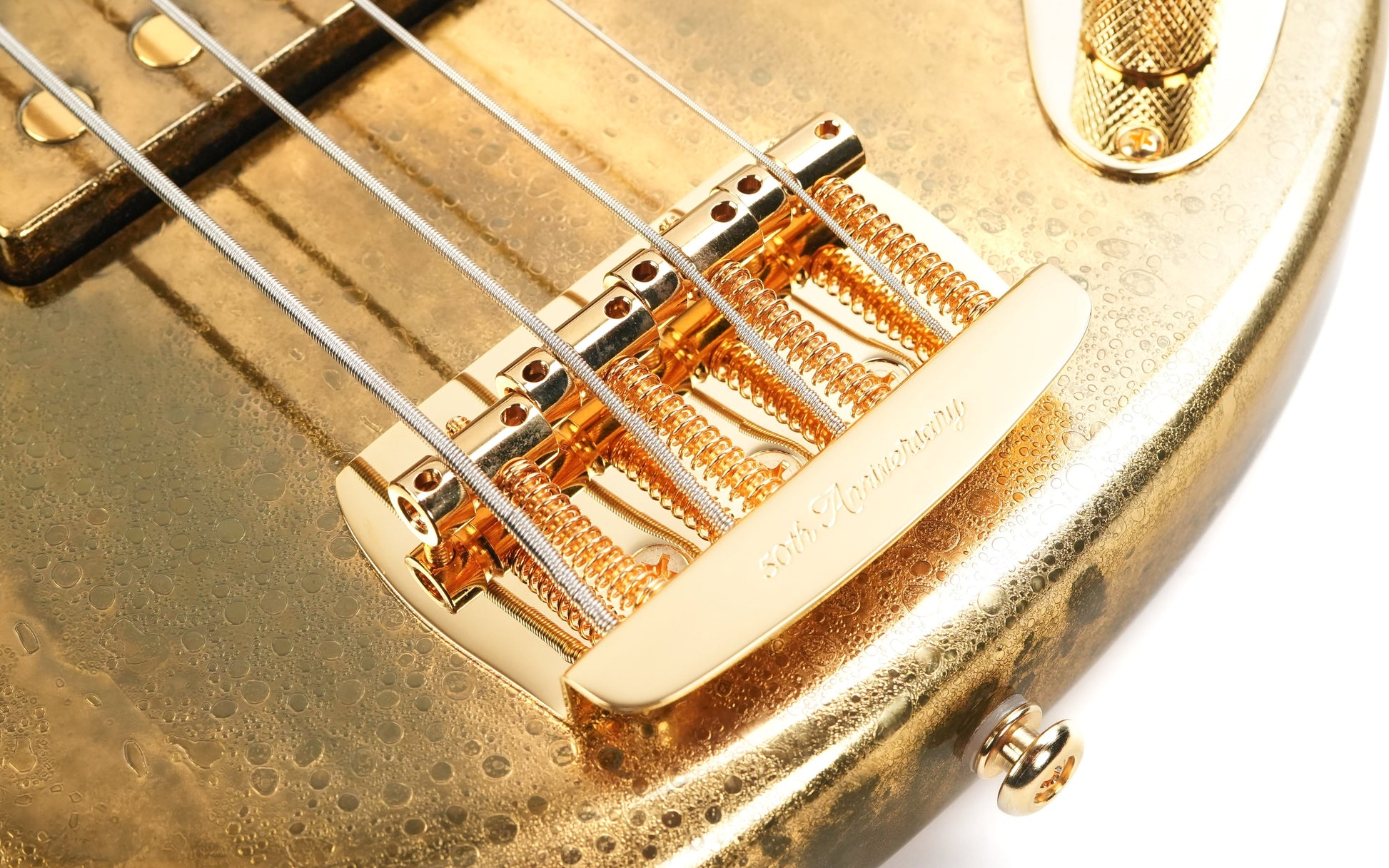 Music Man 50th Anniversary StingRay Molten Gold