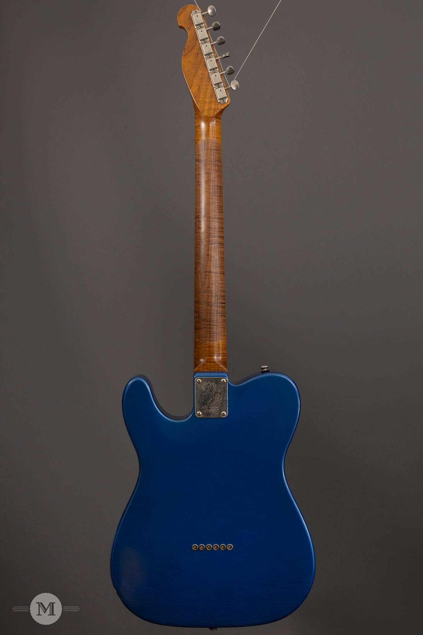 Don Grosh Electric Guitars - NOS Hollow T - Lake Placid Blue - Timeworn Finish