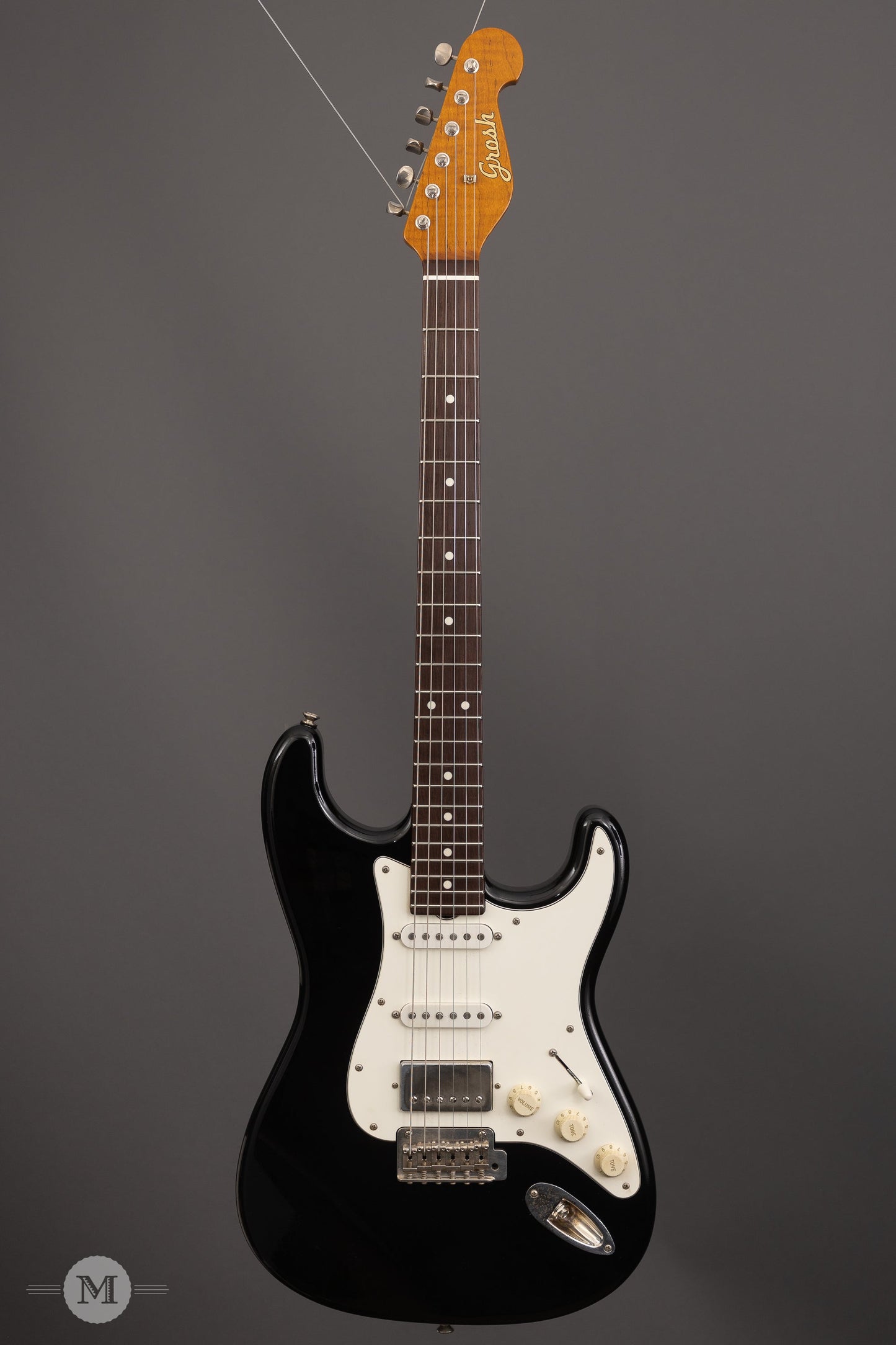 Don Grosh Electric Guitars - NOS Retro - Black - Timeworn Finish Level C