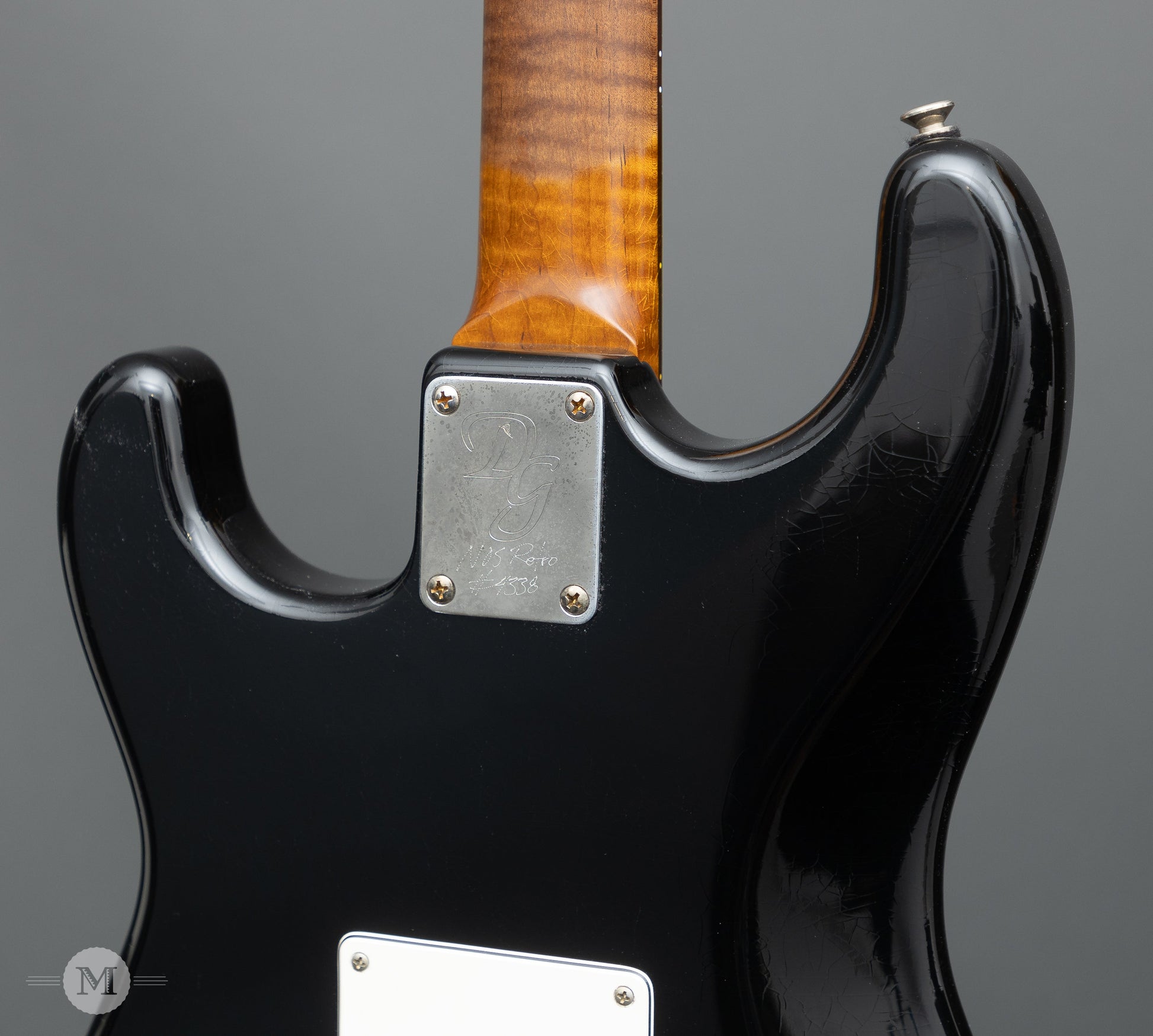 Don Grosh Electric Guitars - NOS Retro - Black - Timeworn Finish Level C