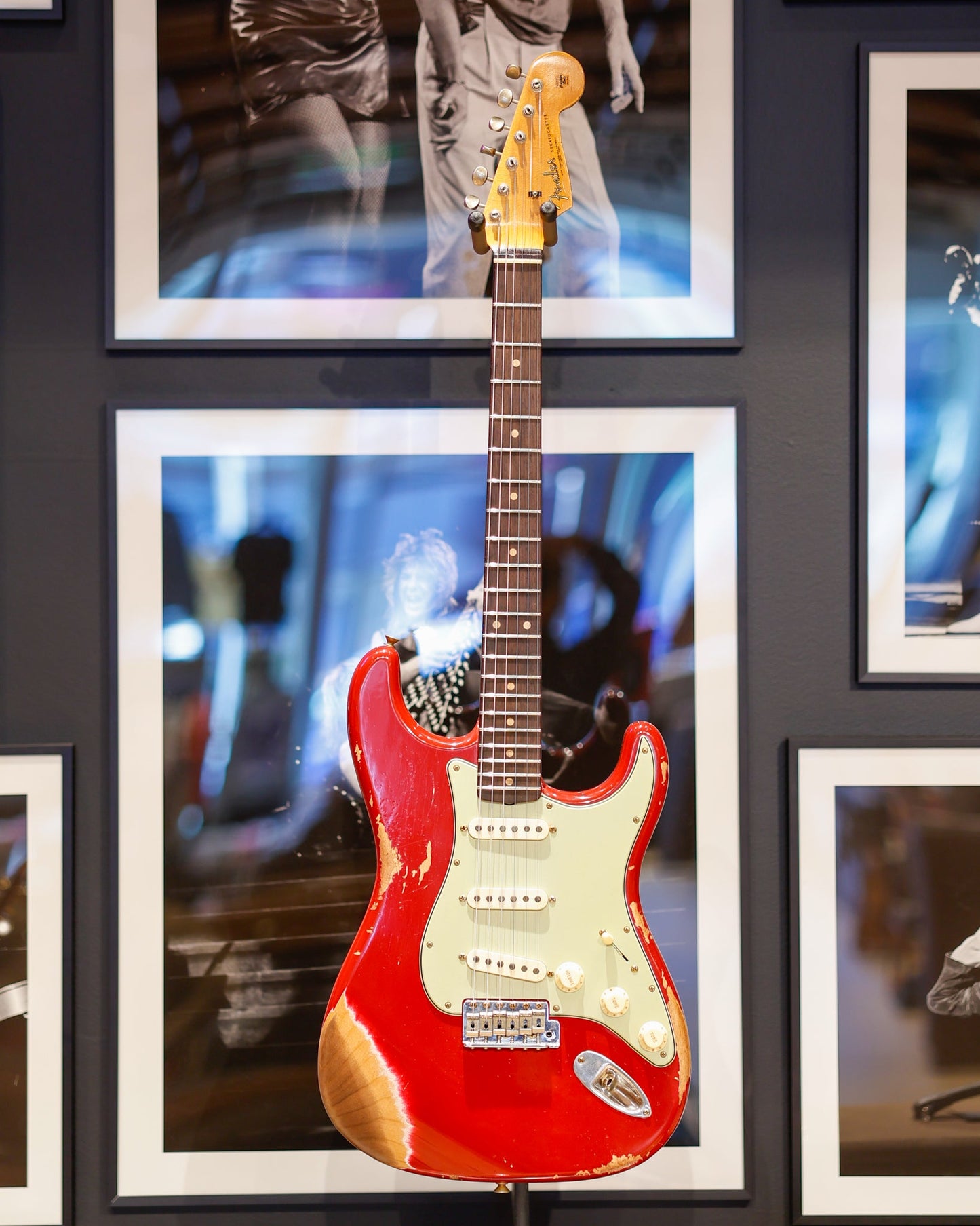 Fender Custom Shop 1962 Stratocaster RW Heavy Relic - Josefina HW Pickups - Dakota Red