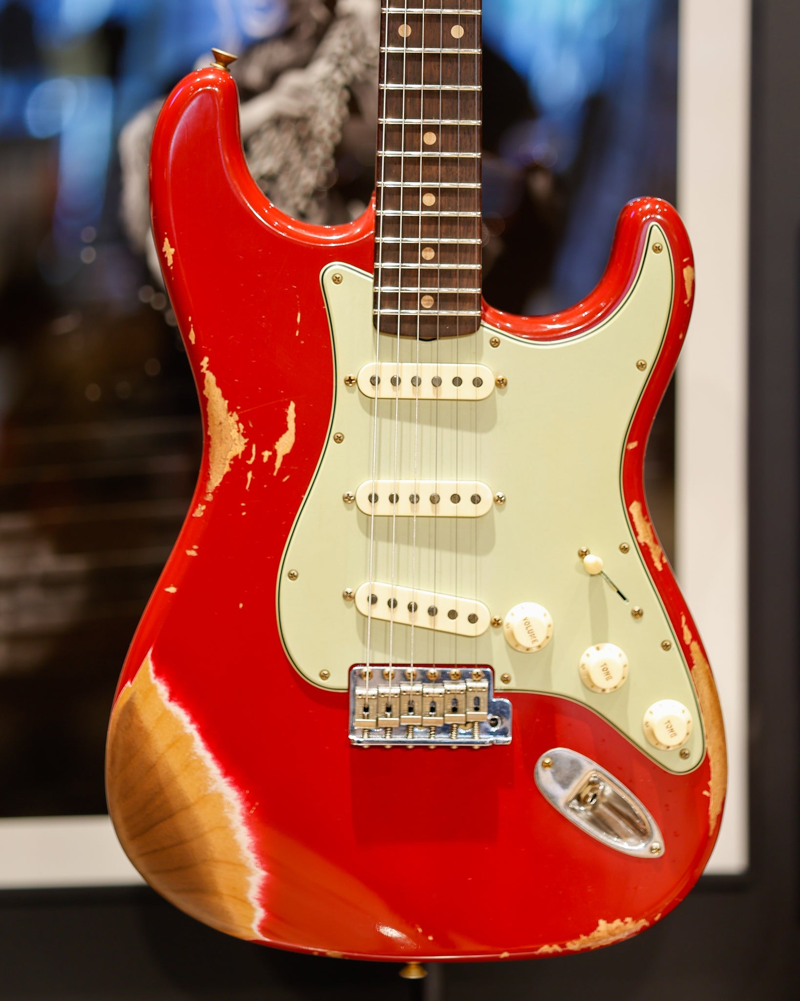 Fender Custom Shop 1962 Stratocaster RW Heavy Relic - Josefina HW Pickups - Dakota Red