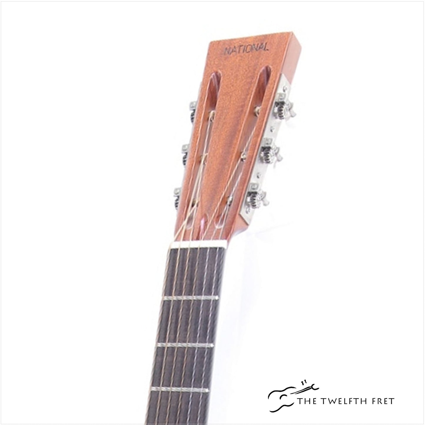 National Dueco Silver 12-Fret Resophonic Guitar