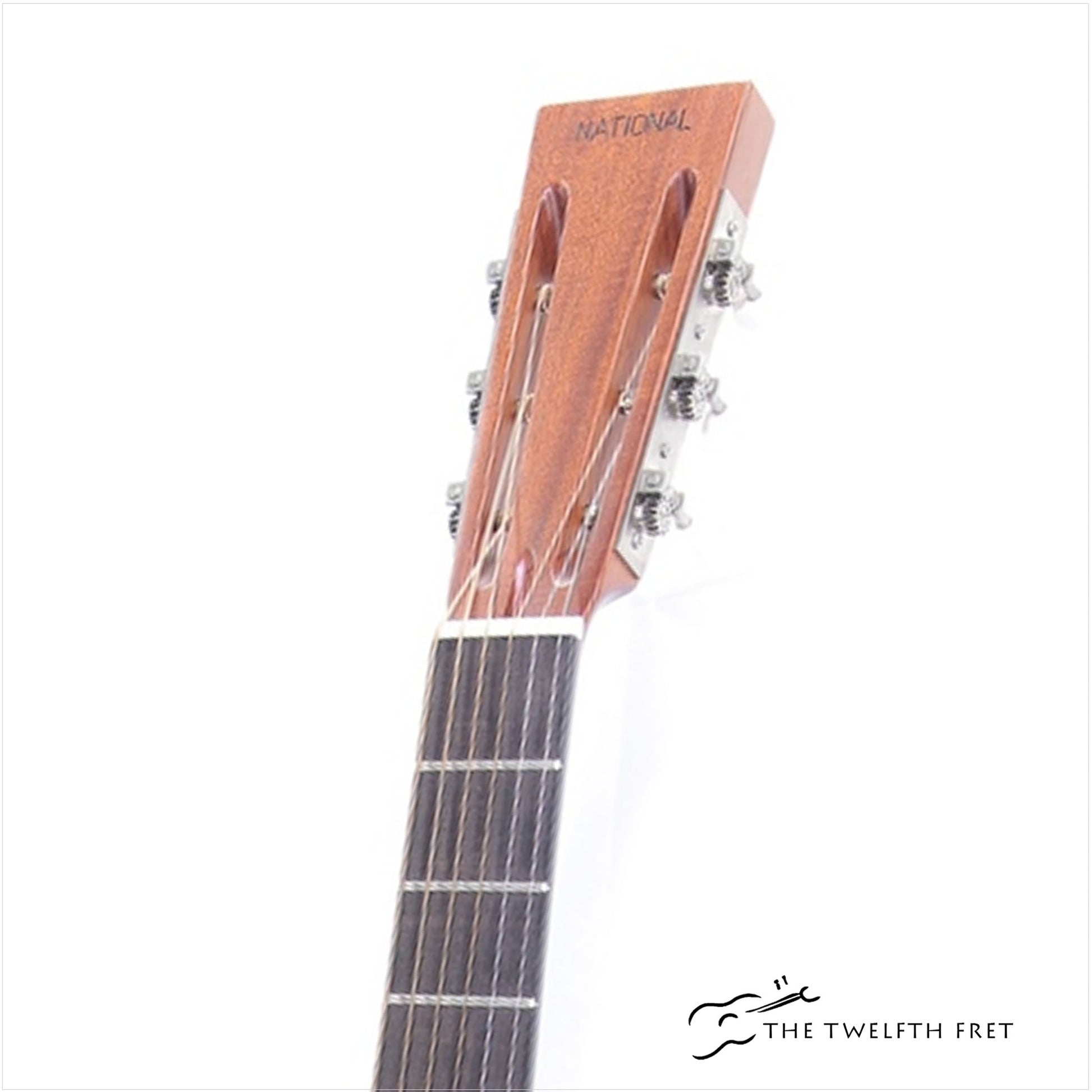 National Dueco Silver 12-Fret Resophonic Guitar