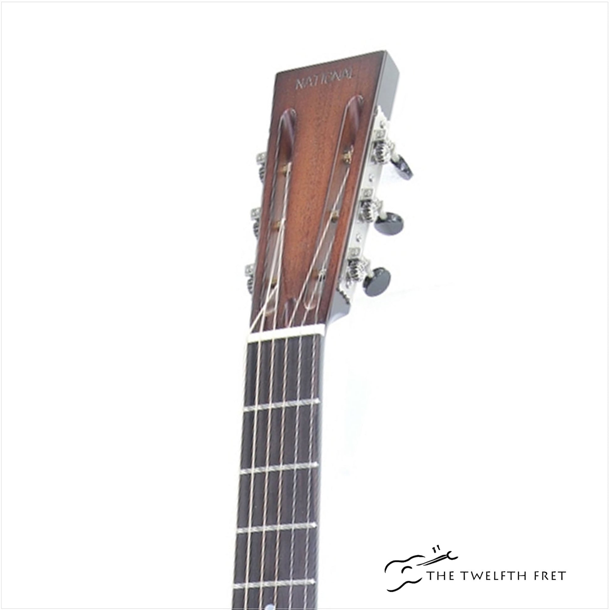 National M14T Thunderbox Revolver 14-Fret Resophonic Guitar
