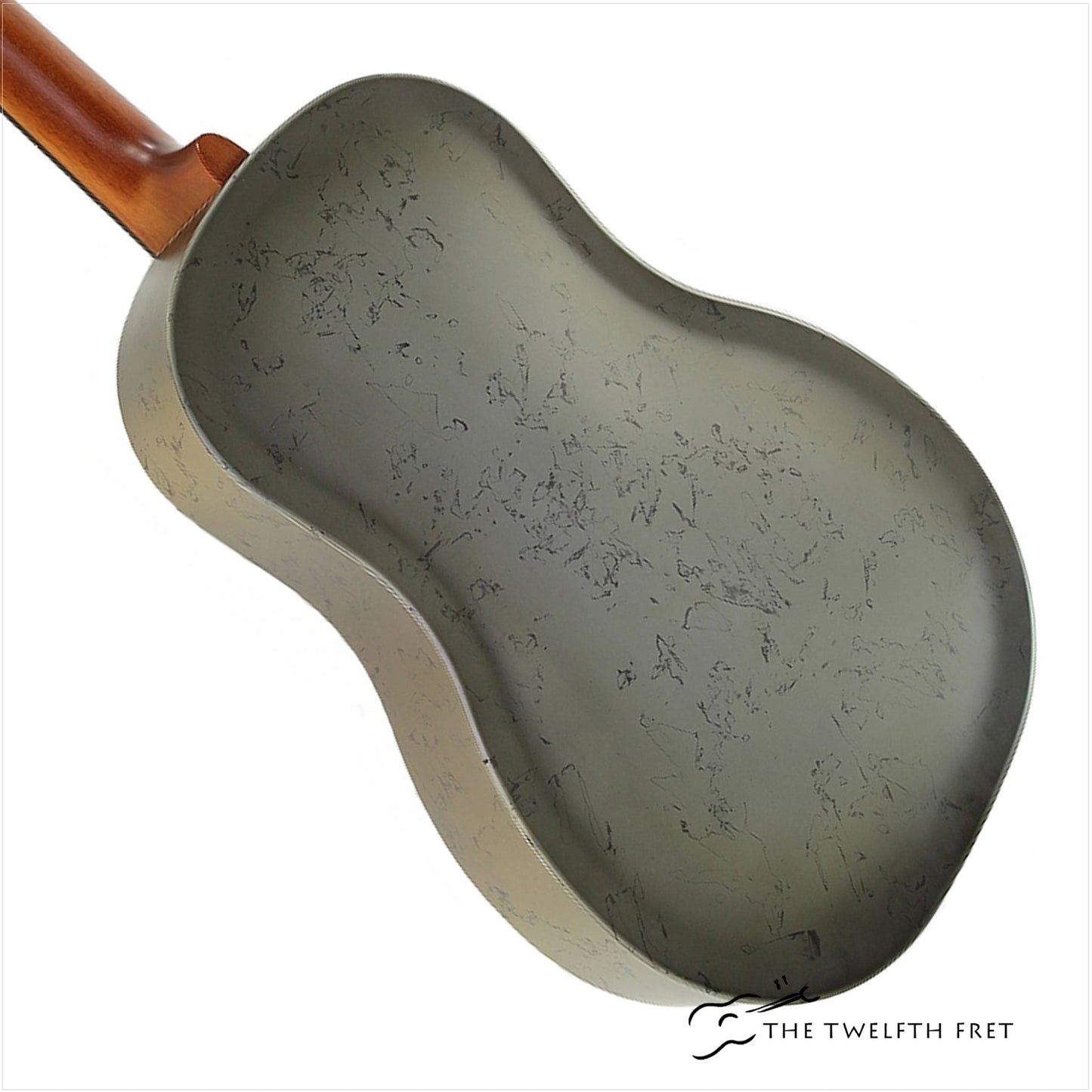 National NRP B Tricone Black Rust Resophonic Guitar