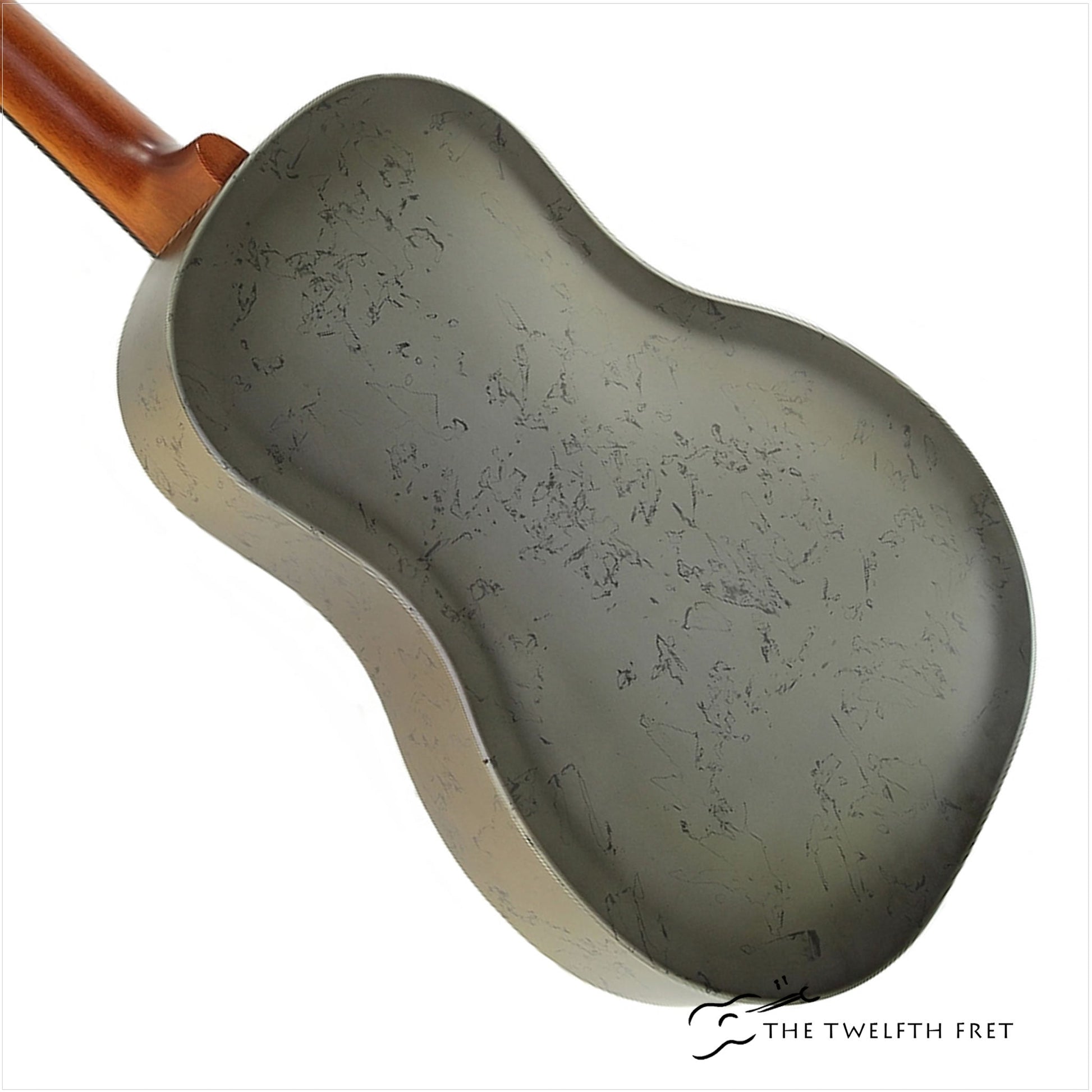 National NRP B Tricone Black Rust Resophonic Guitar